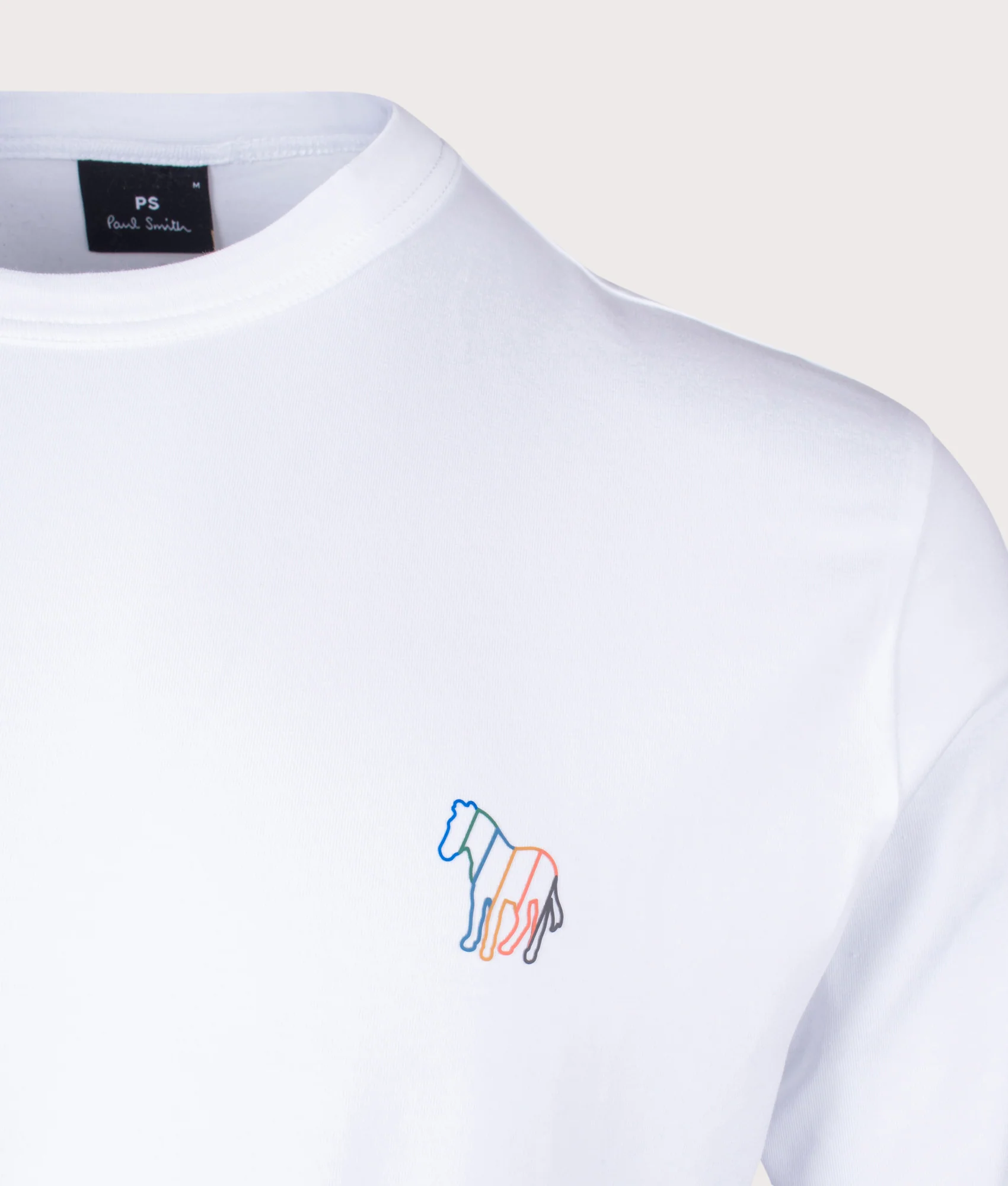 Regular Fit Zebra Motif T-Shirt - Image 2
