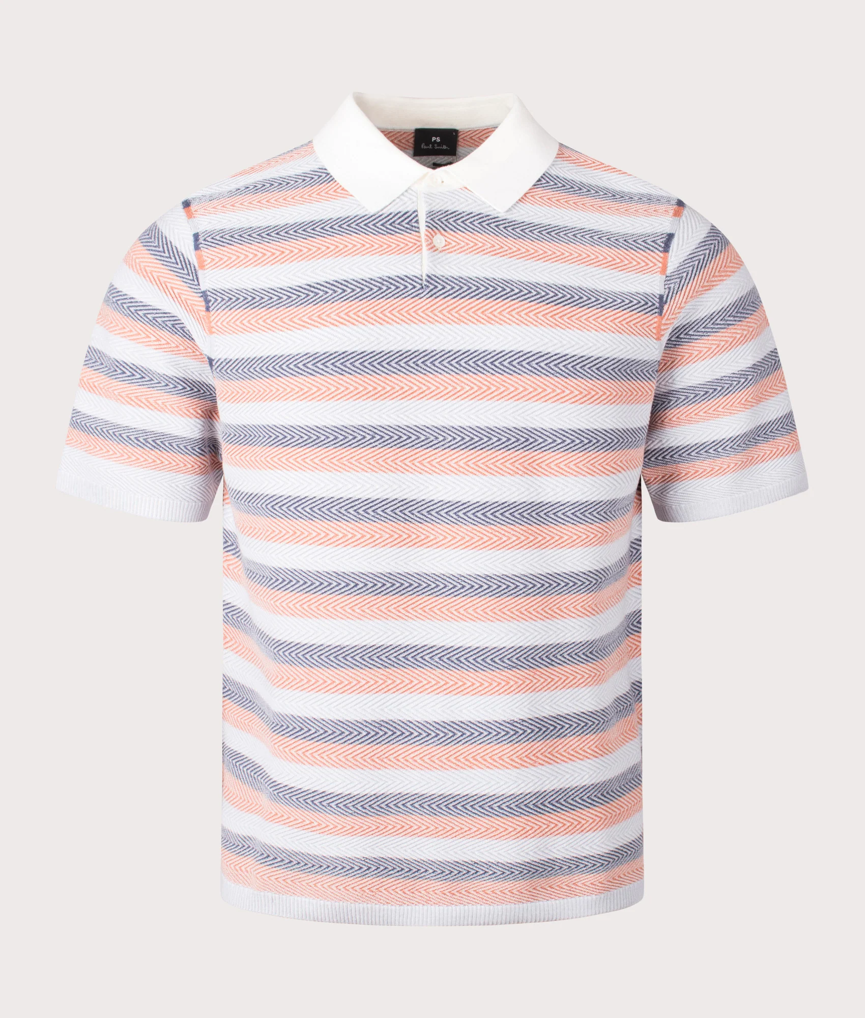 Regular Fit Striped Sweater Polo Shirt