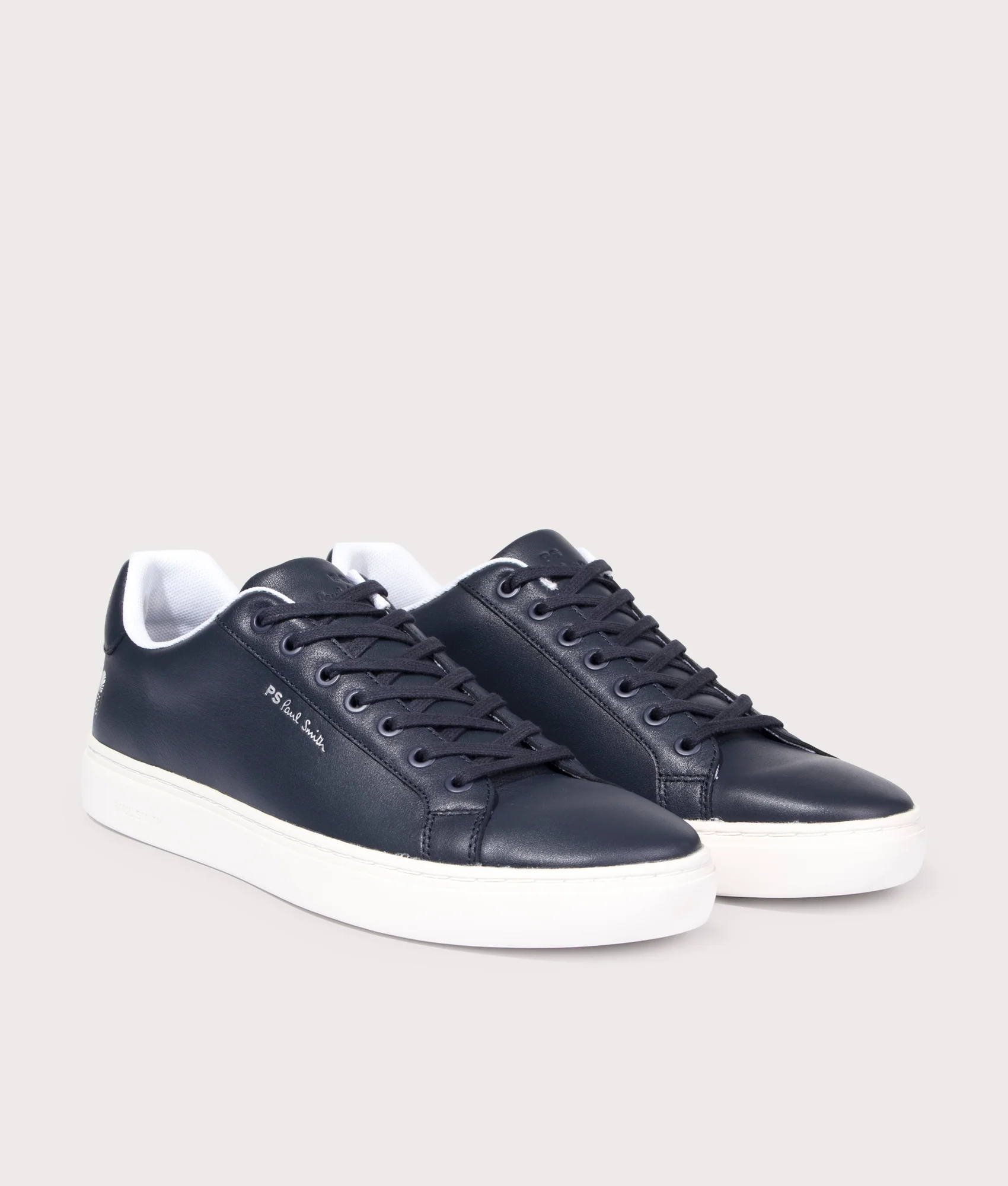 Leather Zebra Tab Rex Trainers - Image 2