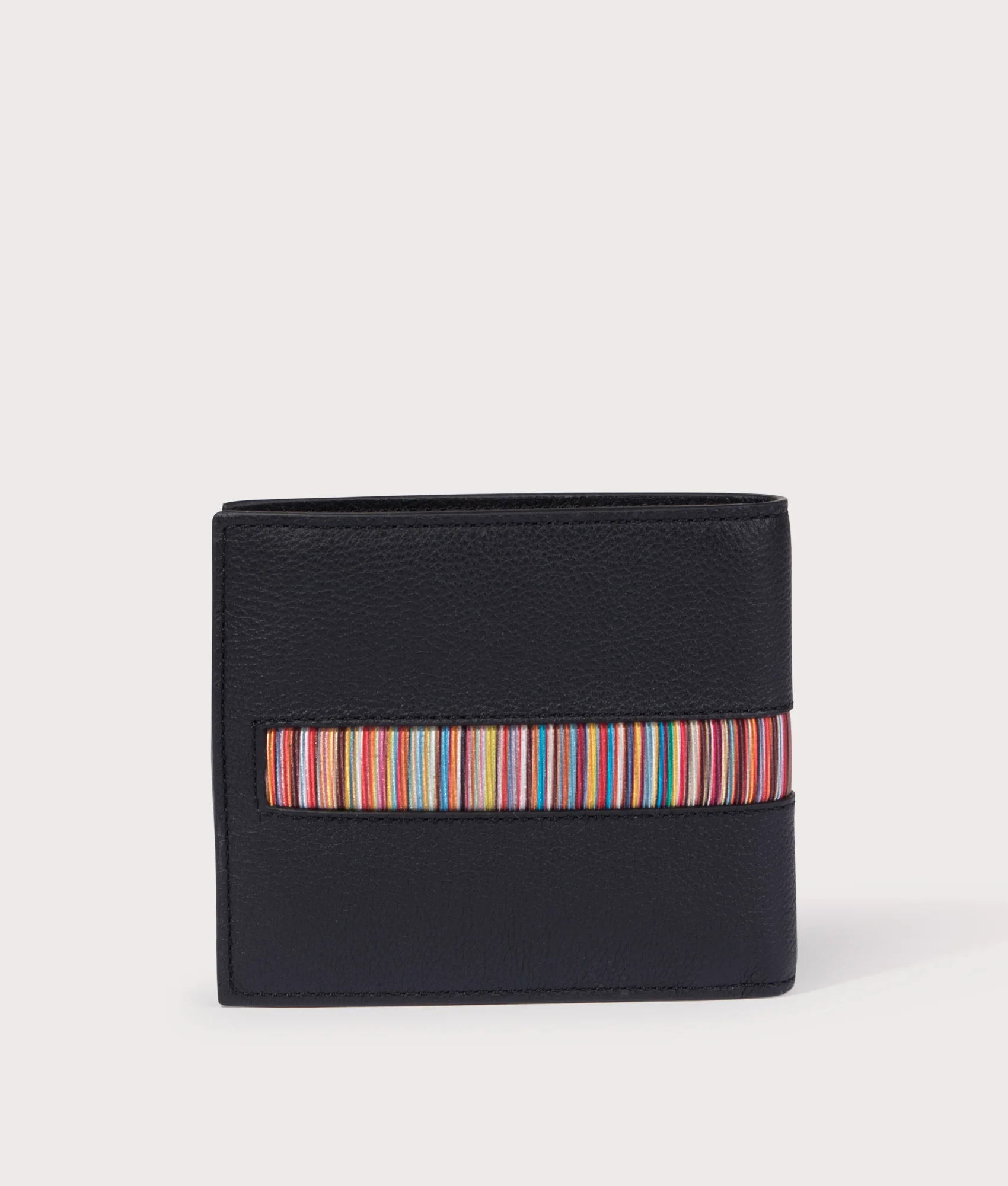 Signature Stripe Insert Billfold Wallet - Image 5