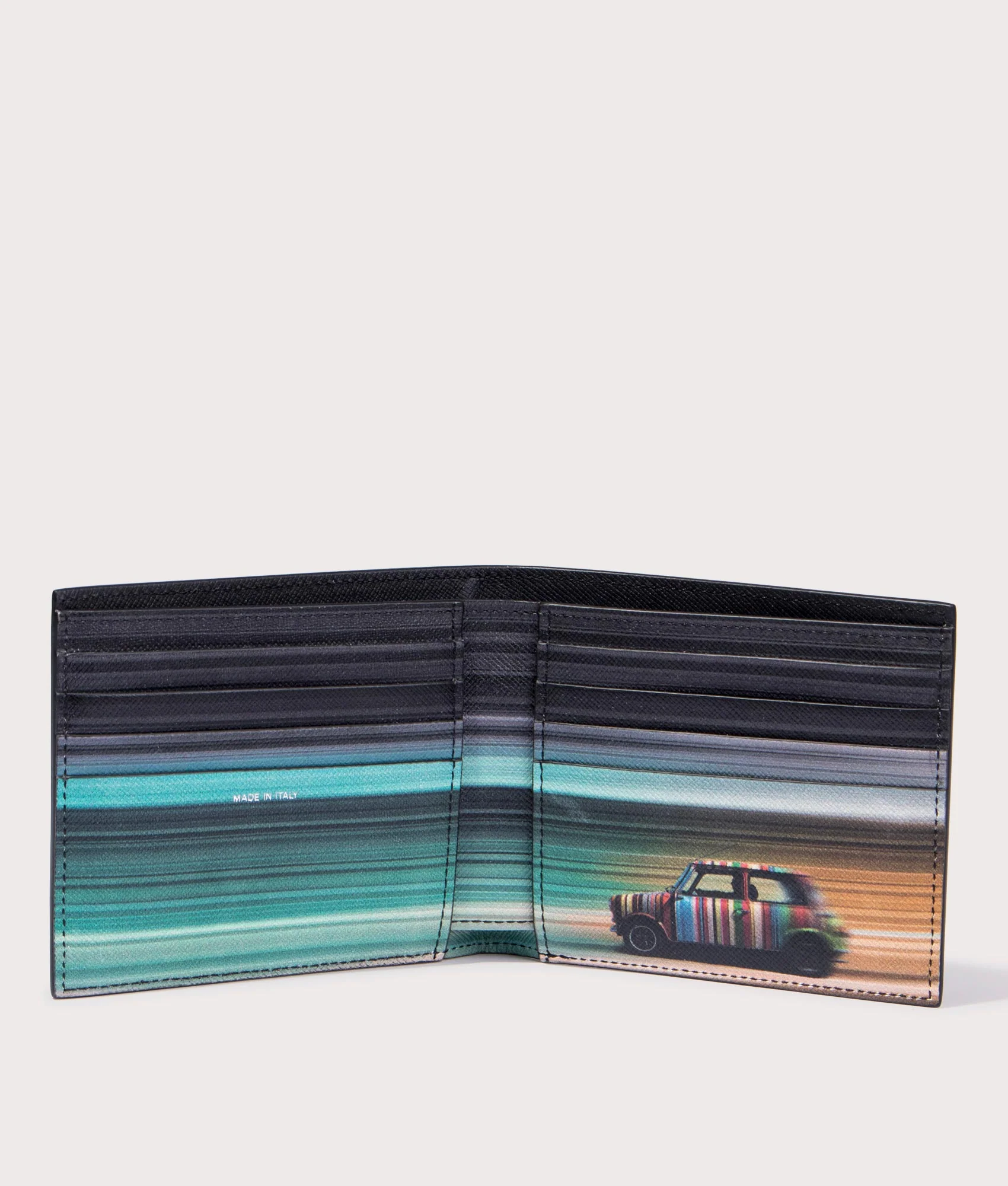 Mini Stripe Billfold Wallet