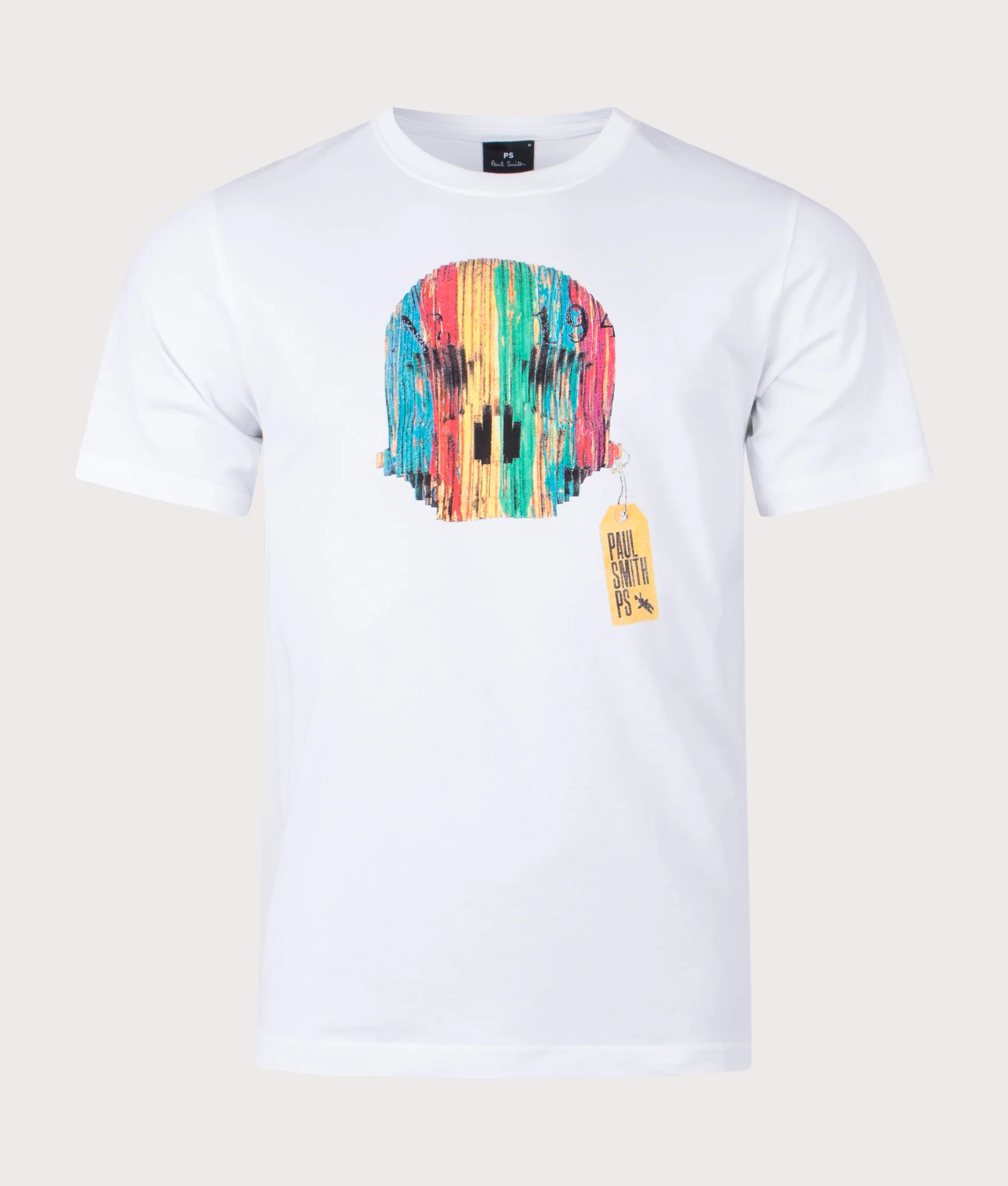 Regular Fit Wooden Skull T-Shirt