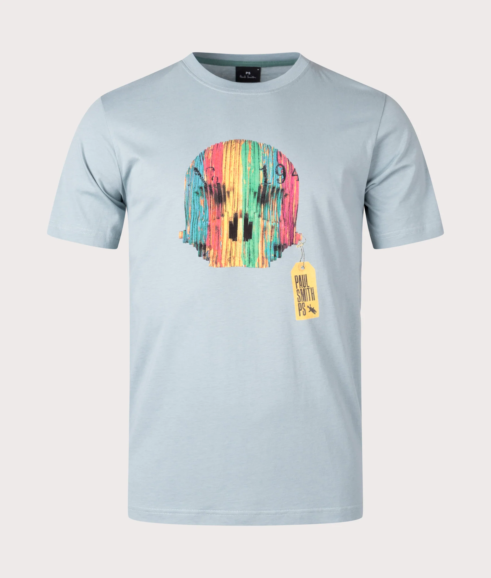Regular Fit Wooden Skull T-Shirt