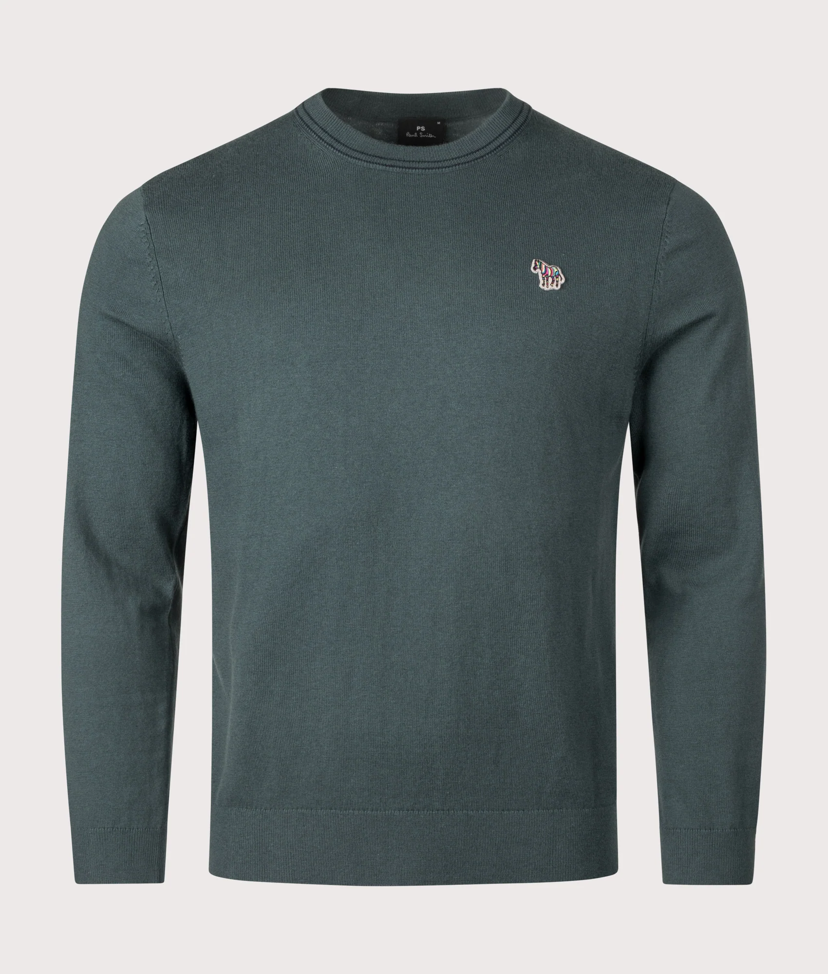 Regular Fit Zebra Badge Jumper