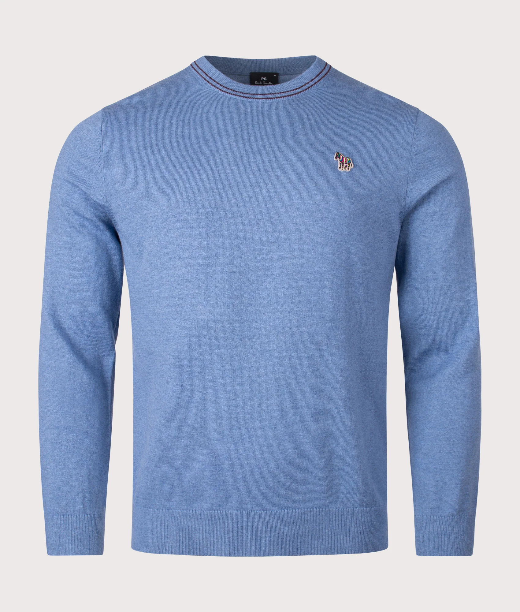 Regular Fit Zebra Badge Jumper