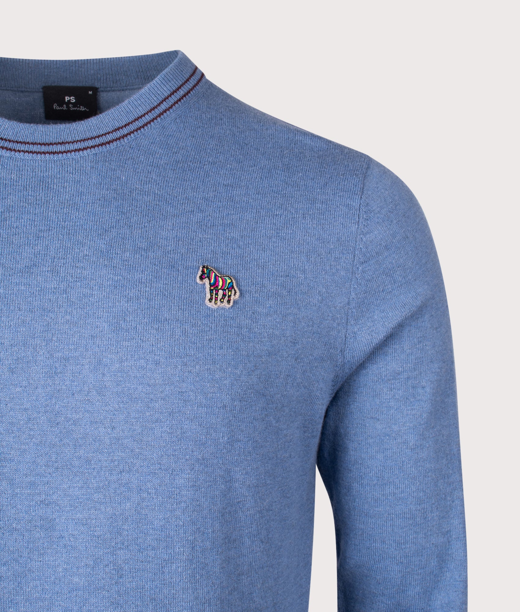 Regular Fit Zebra Badge Jumper - Image 2