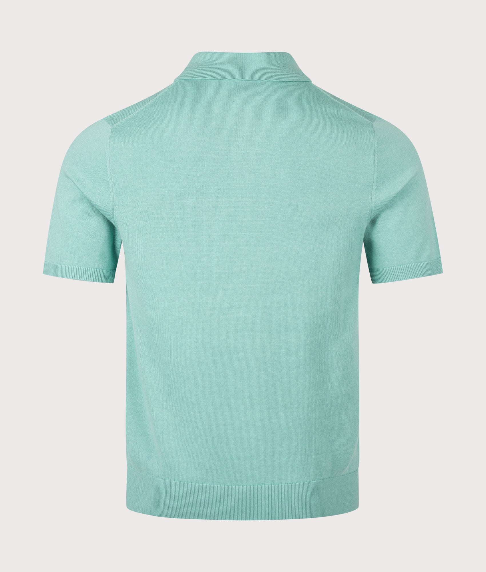 Regular Fit Zebra Badge Knitted Polo Shirt - Image 3