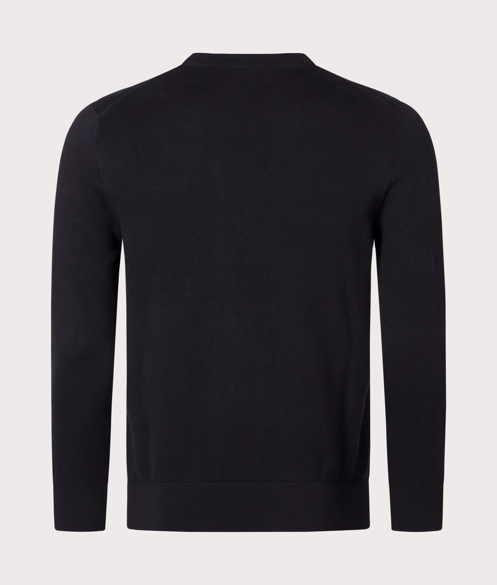 Regular Fit Zebra Badge Lightweight Jumper - Image 3