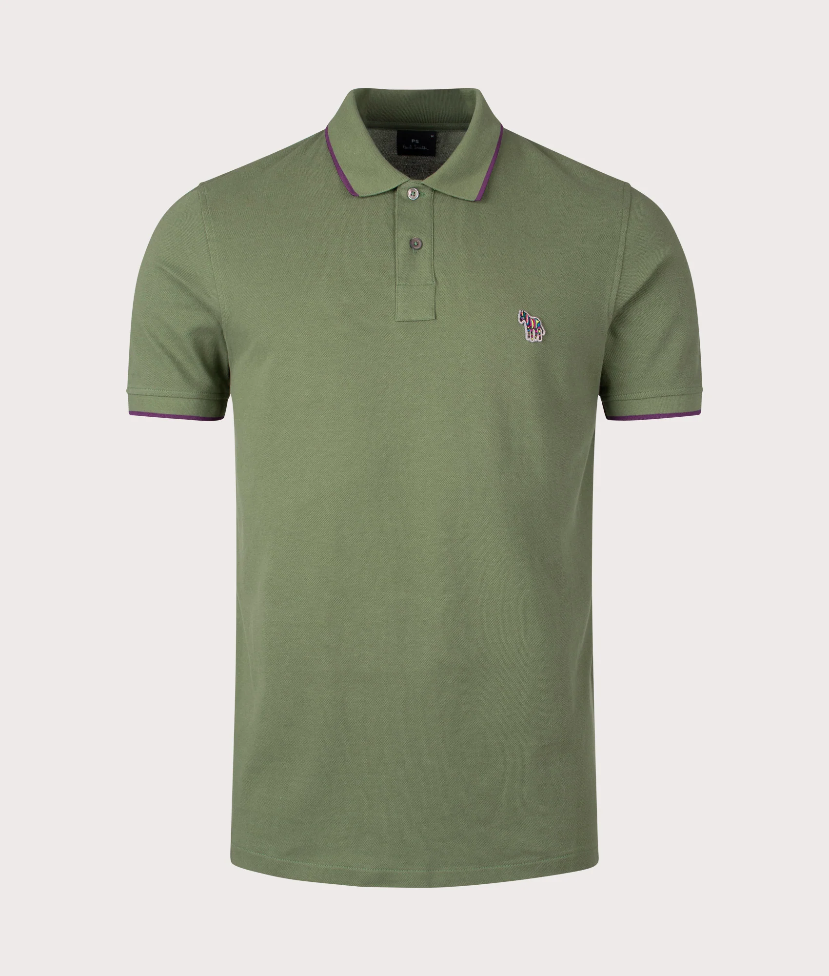 Regular Fit Zebra Badge Polo Shirt