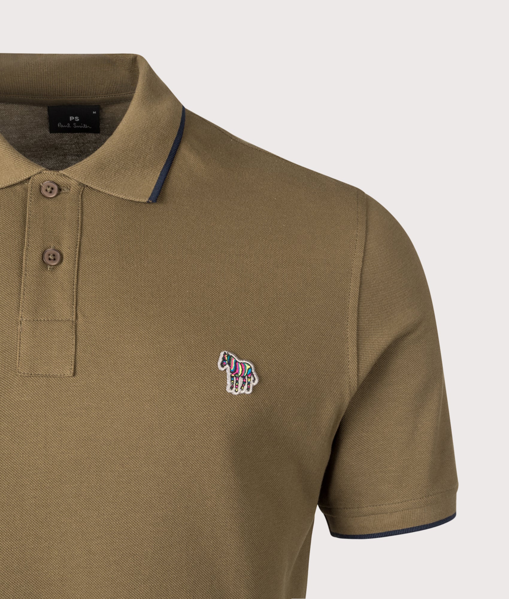 Regular Fit Zebra Badge Polo Shirt - Image 2