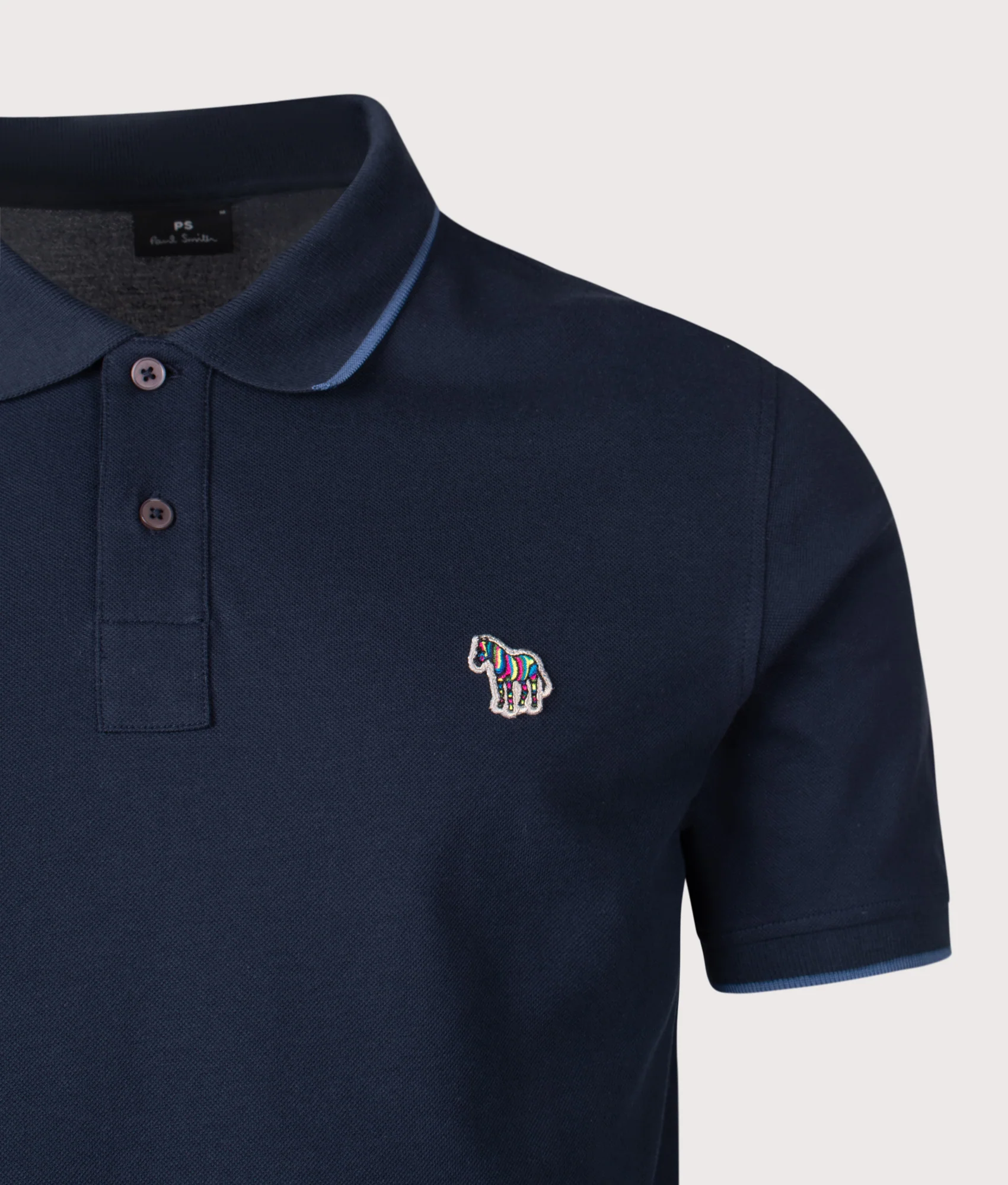 Regular Fit Zebra Badge Polo Shirt - Image 2