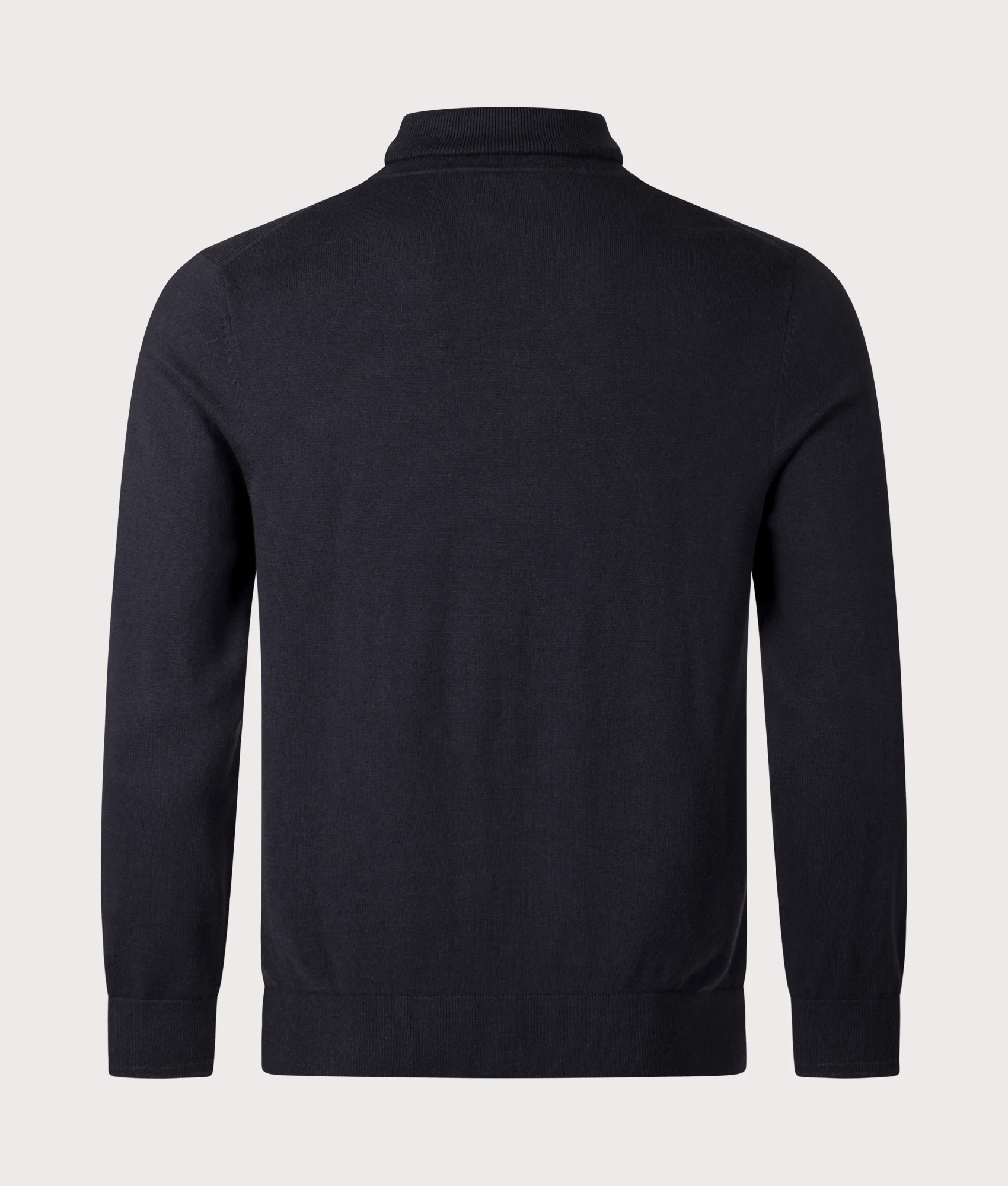 Regular Fit Zebra Badge Roll Neck Jumper - Image 3