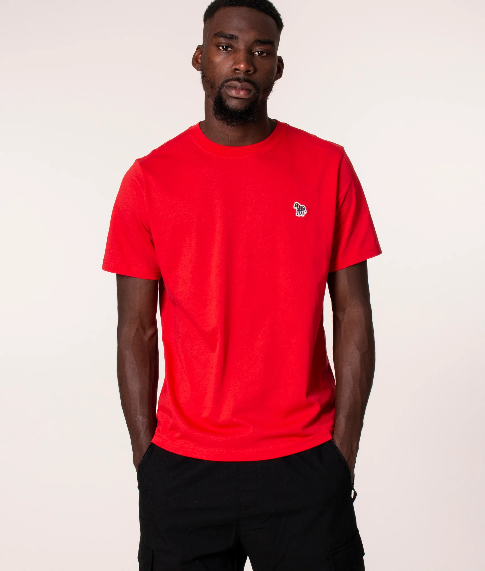 Regular Fit Zebra Badge T-Shirt