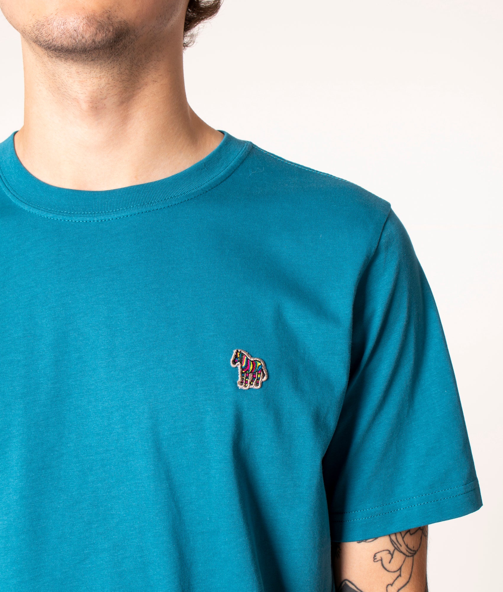Regular Fit Zebra Badge T-Shirt - Image 2