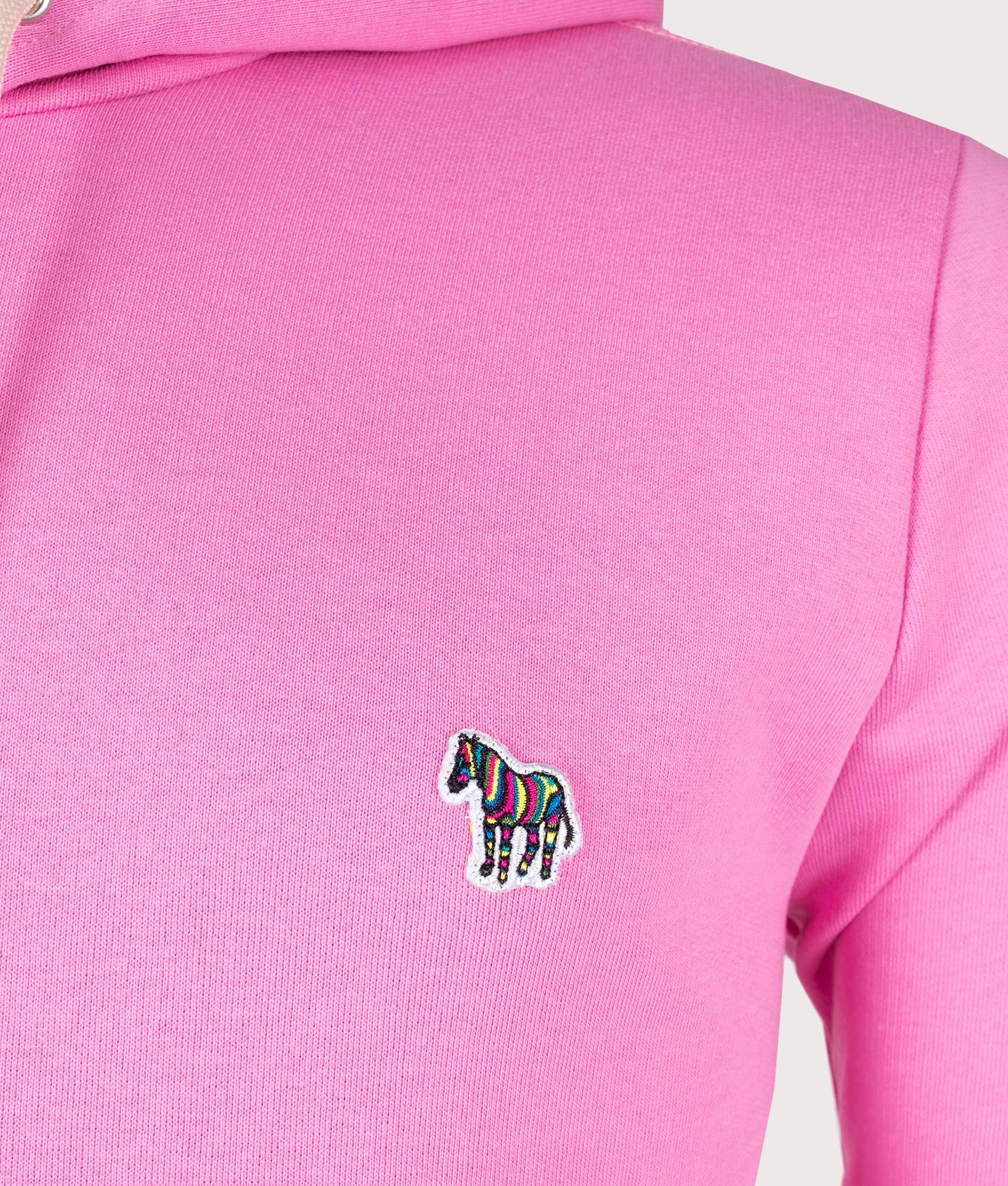 Regular Fit Zebra Logo Hoodie - Image 2