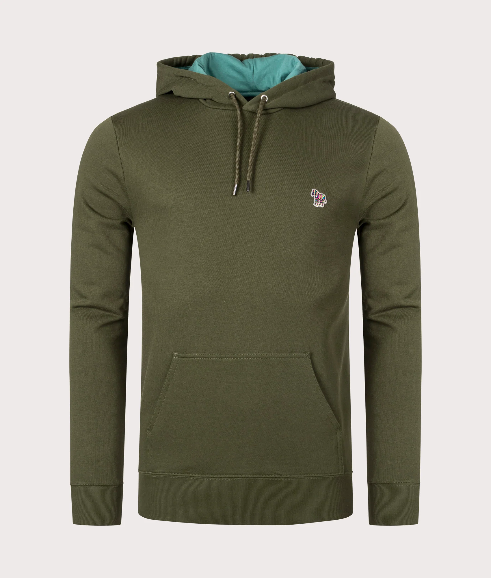 Regular Fit Zebra Logo Hoodie
