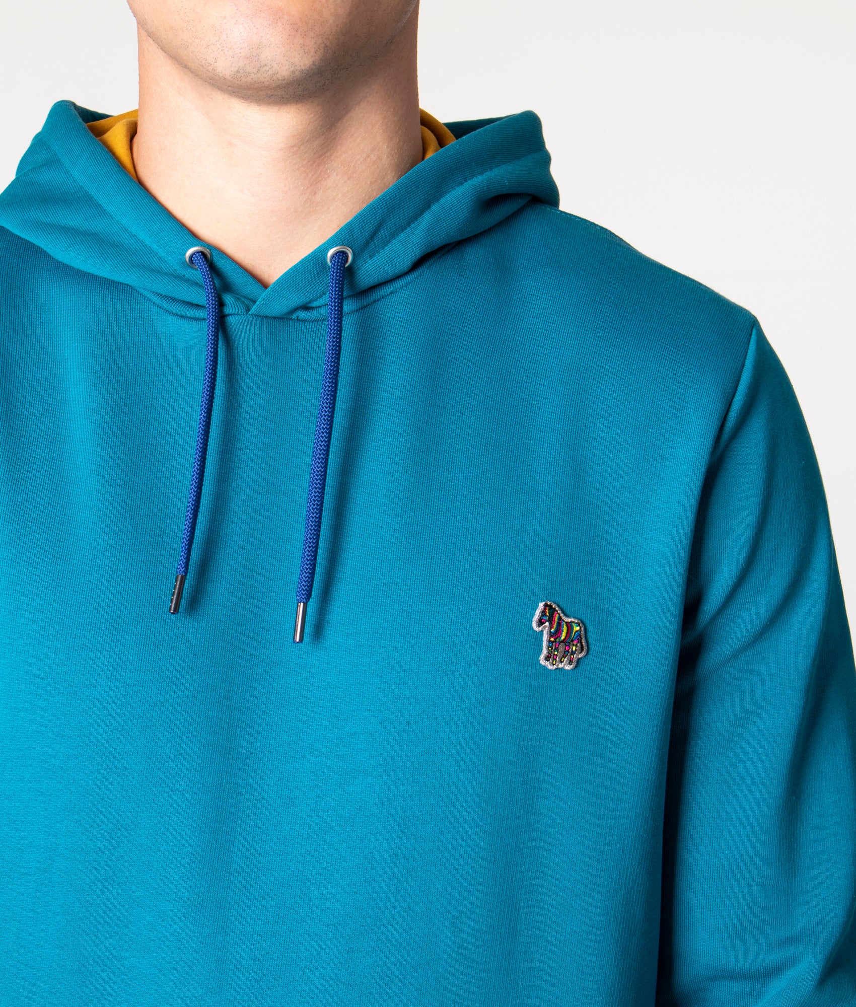 Regular Fit Zebra Logo Hoodie - Image 2