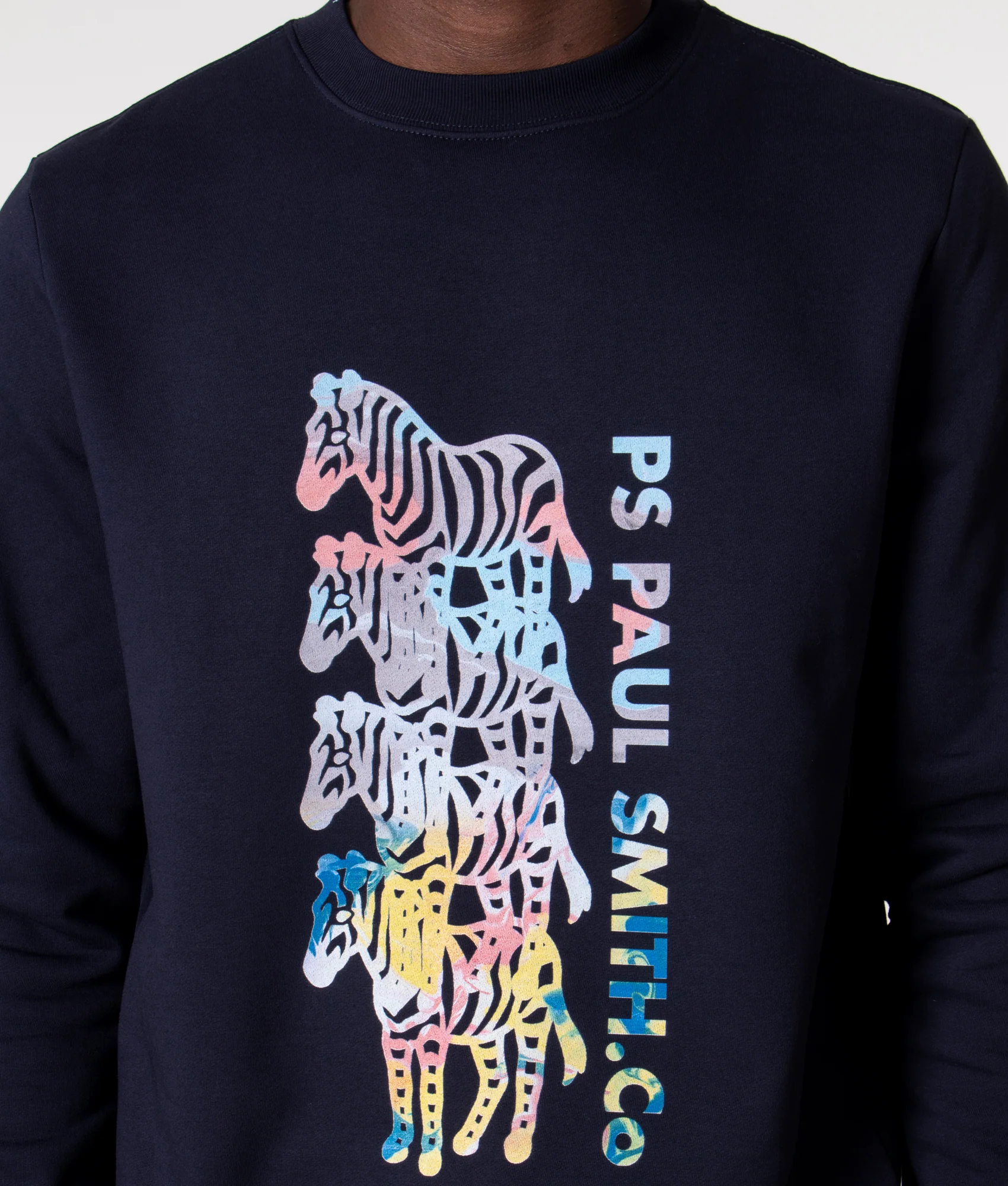 Regular Fit Multi Zebra Logo Sweatshirt - Image 2
