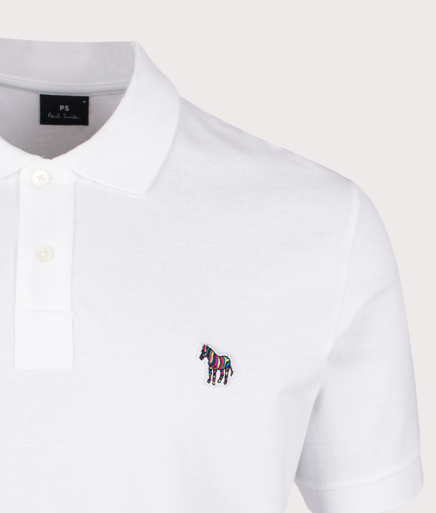 Regular Fit Zebra Logo Polo Shirt - Image 3