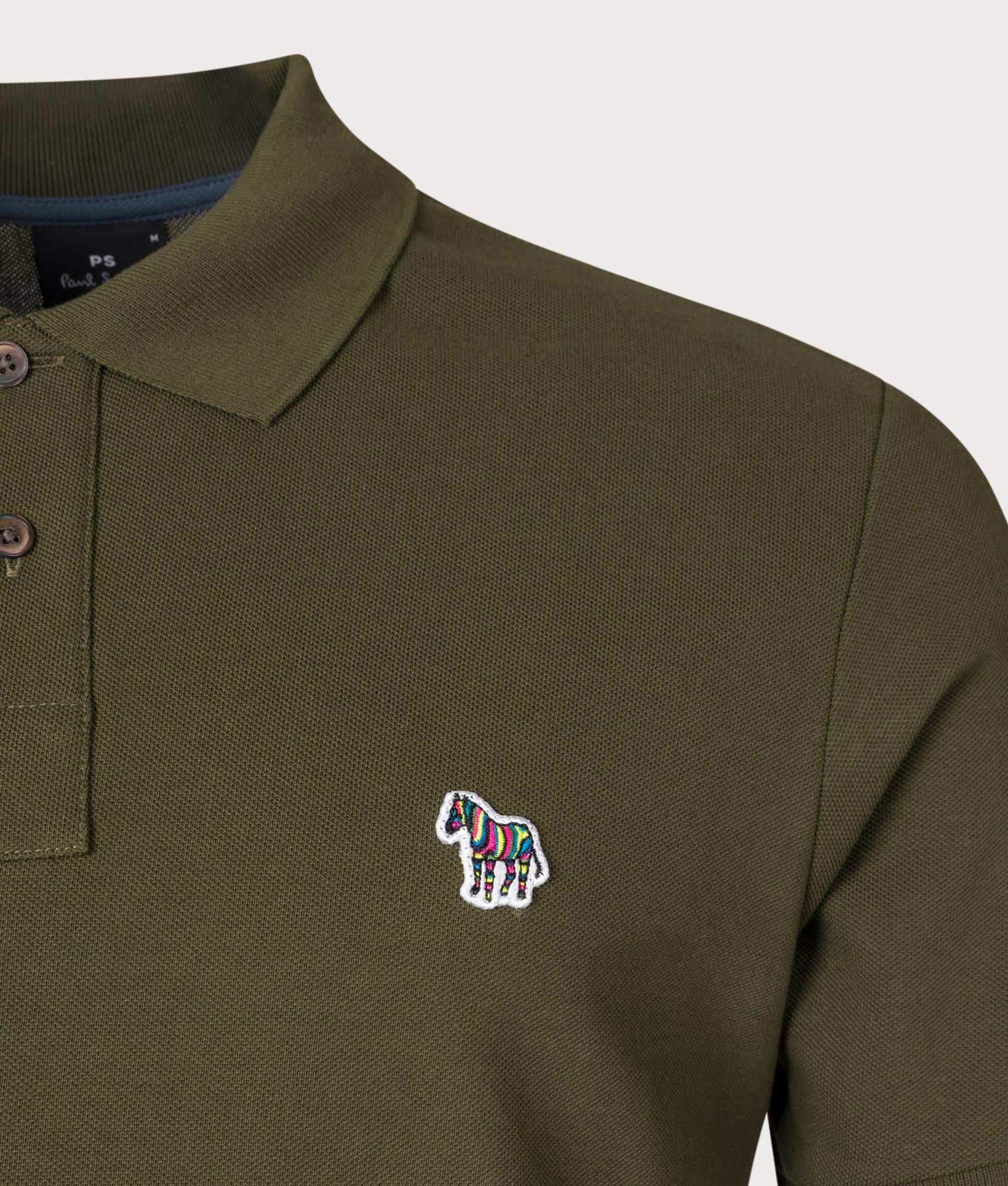 Regular Fit Zebra Logo Polo Shirt - Image 2