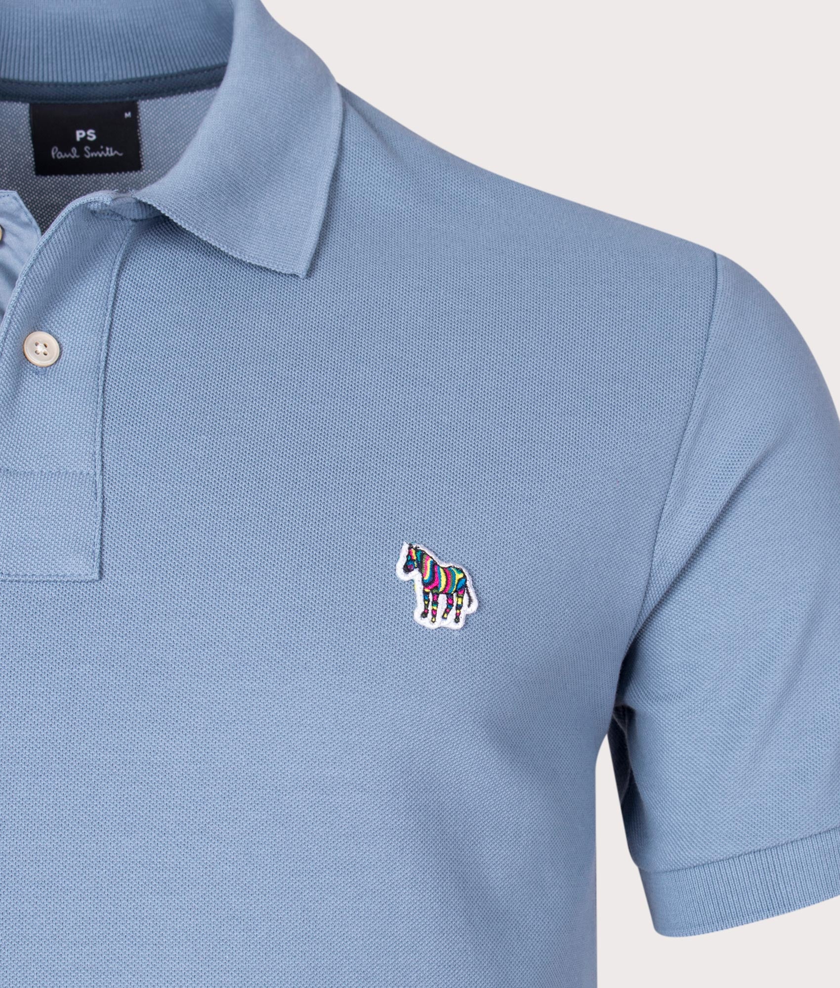 Regular Fit Zebra Logo Polo Shirt - Image 2