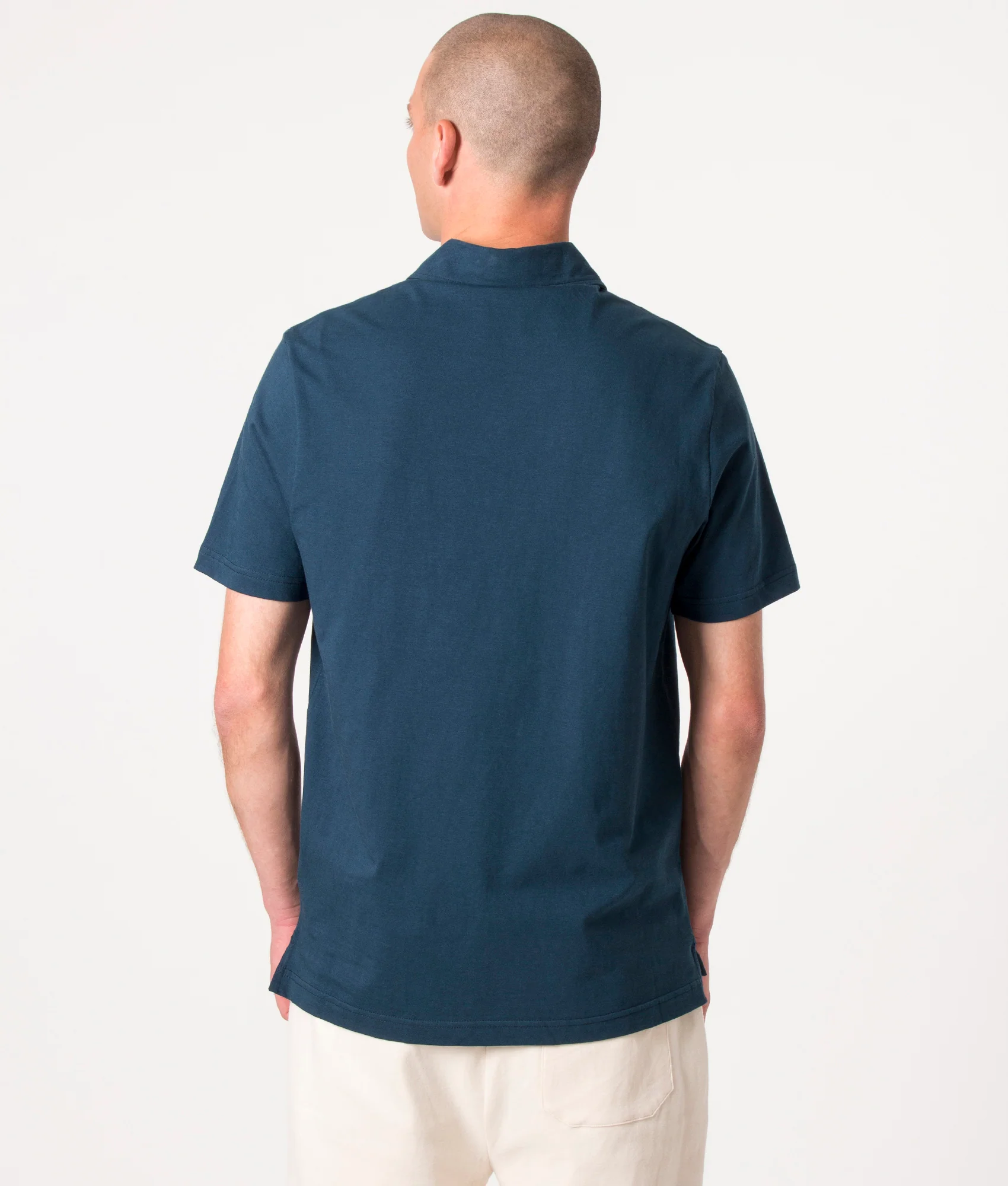 Regular Fit Broad Stripe Zebra Logo Polo Shirt - Image 3
