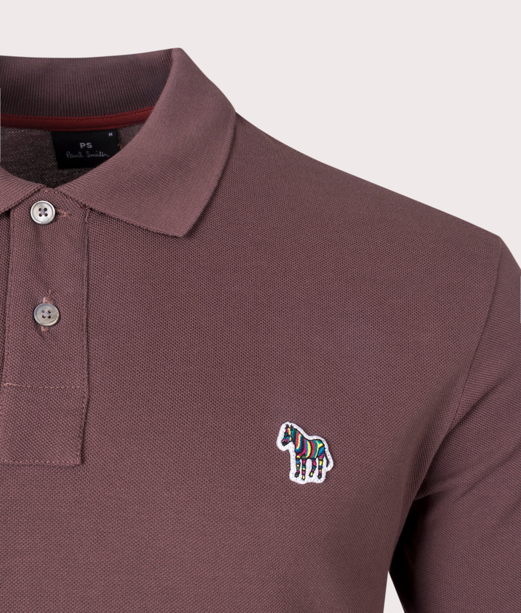 Regular Fit Zebra Motif Polo Shirt - Image 2