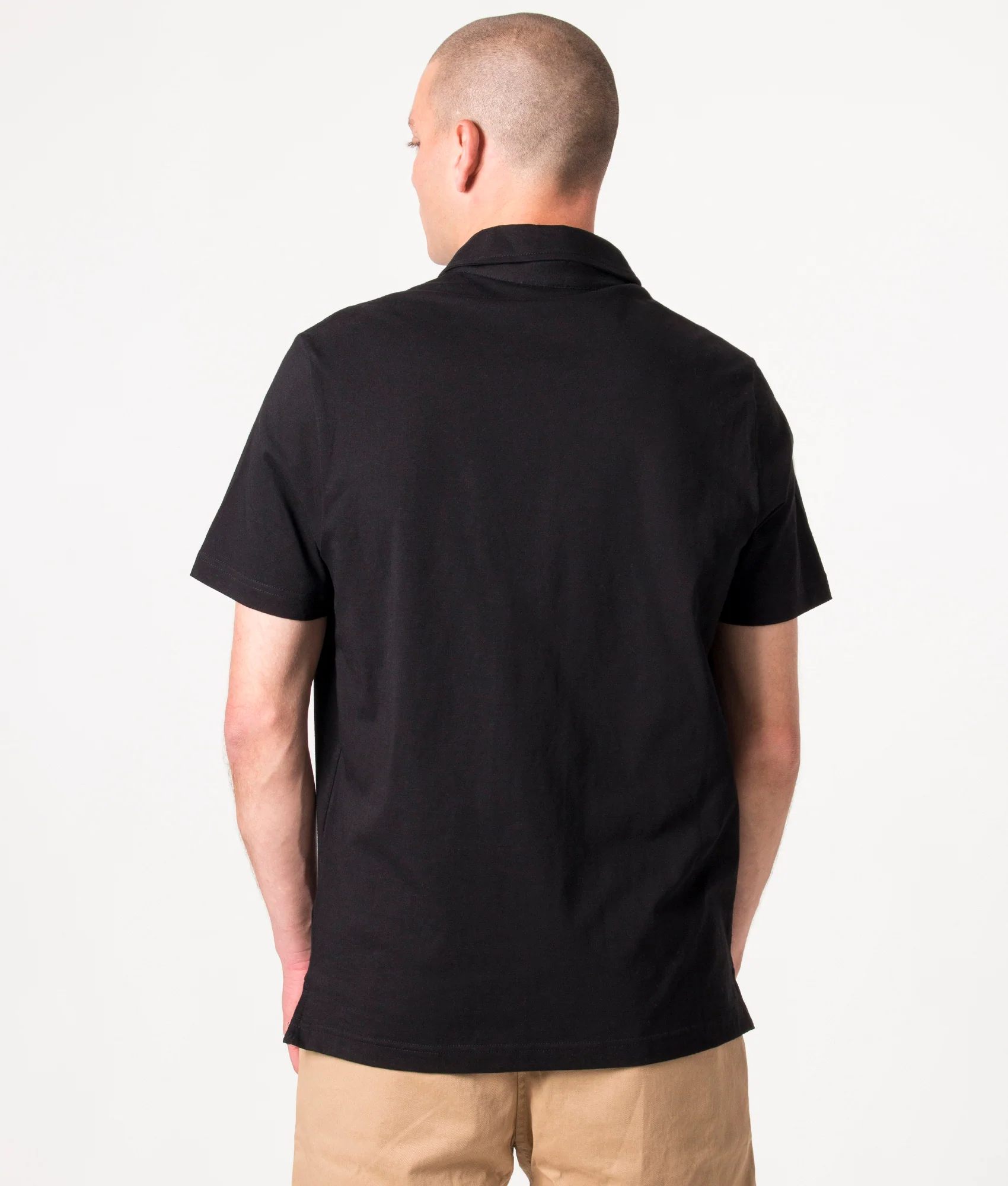 Regular Fit Broad Stripe Zebra Logo Polo Shirt - Image 3
