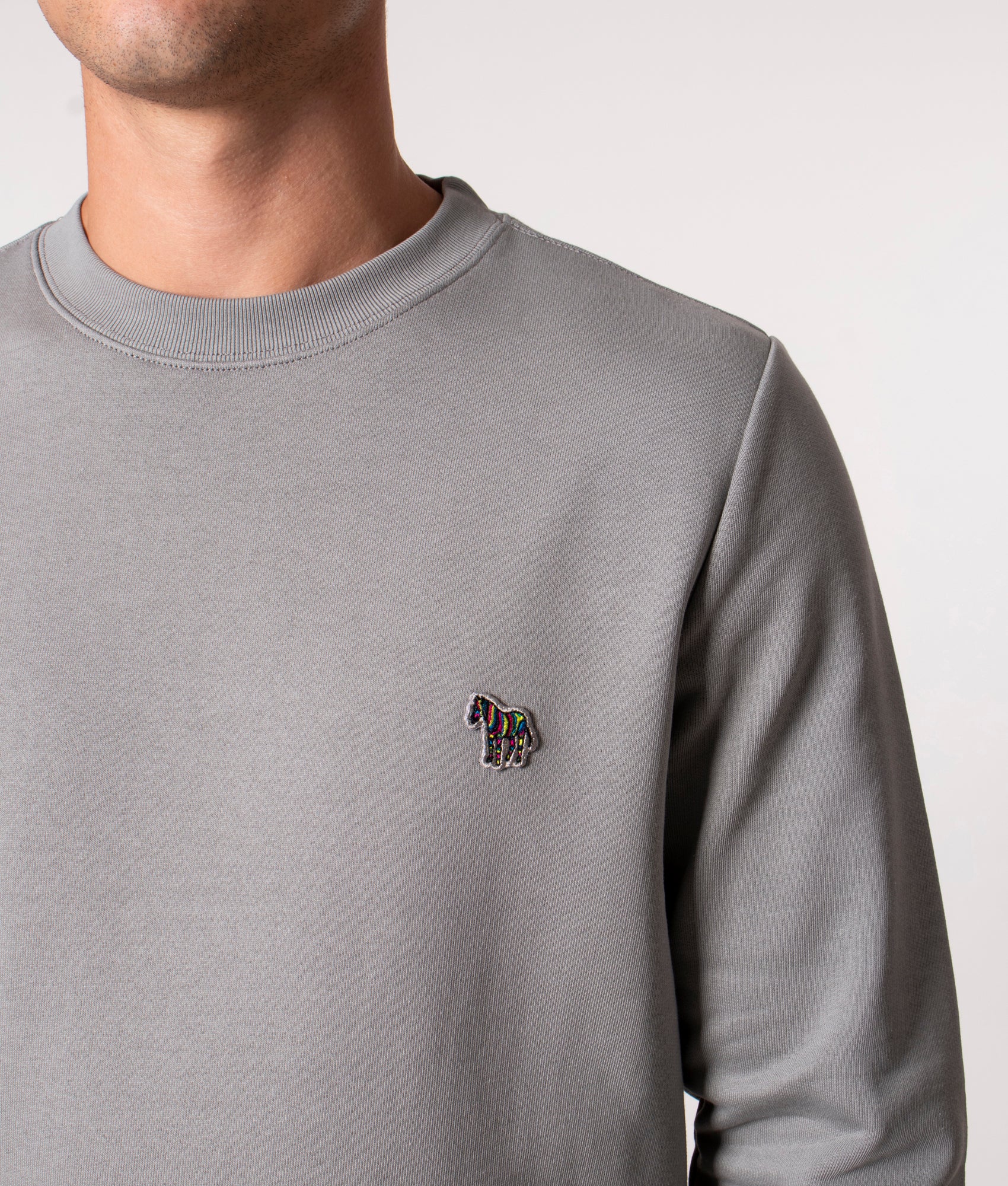 Regular Fit Zebra Logo Sweatshirt - Image 2