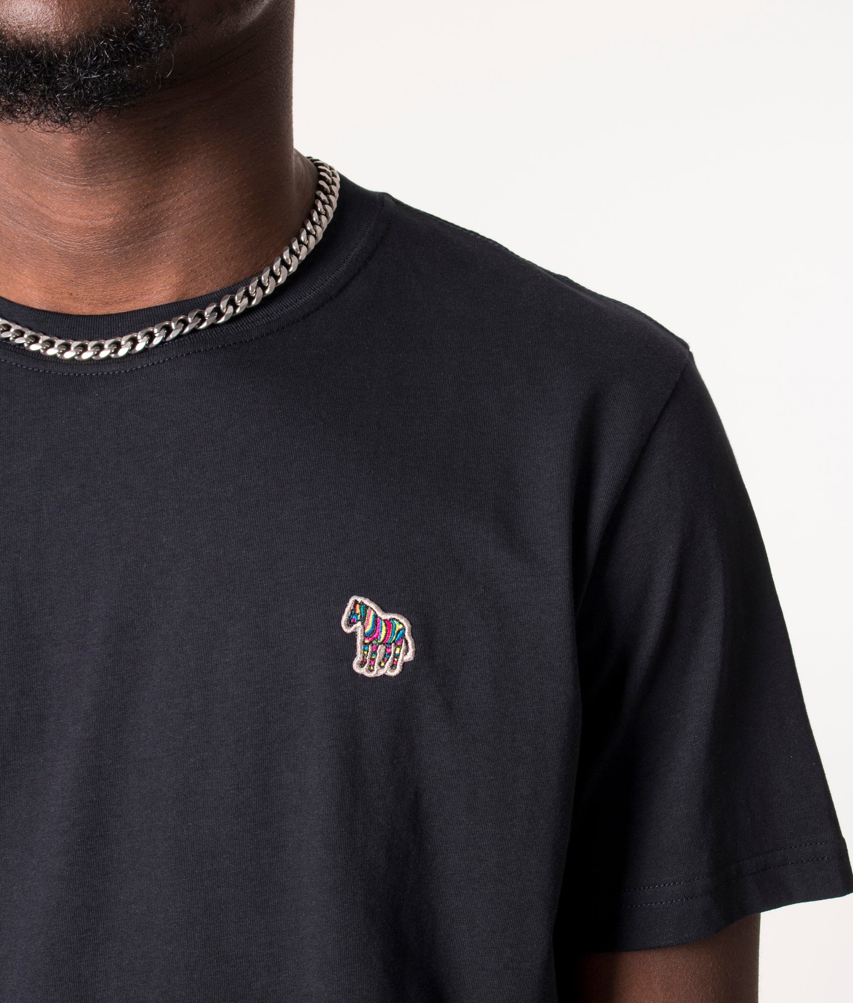 Regular Fit Zebra Logo T-Shirt - Image 3