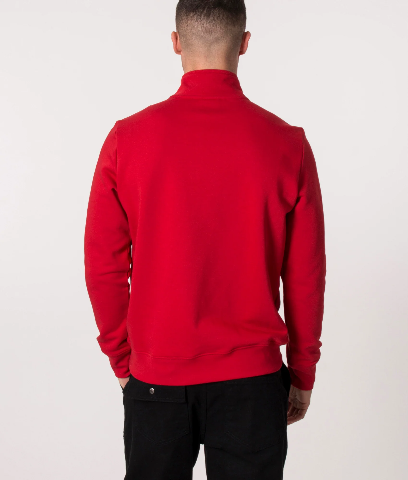 Quarter Zip Zebra Logo Sweatshirt - Image 3