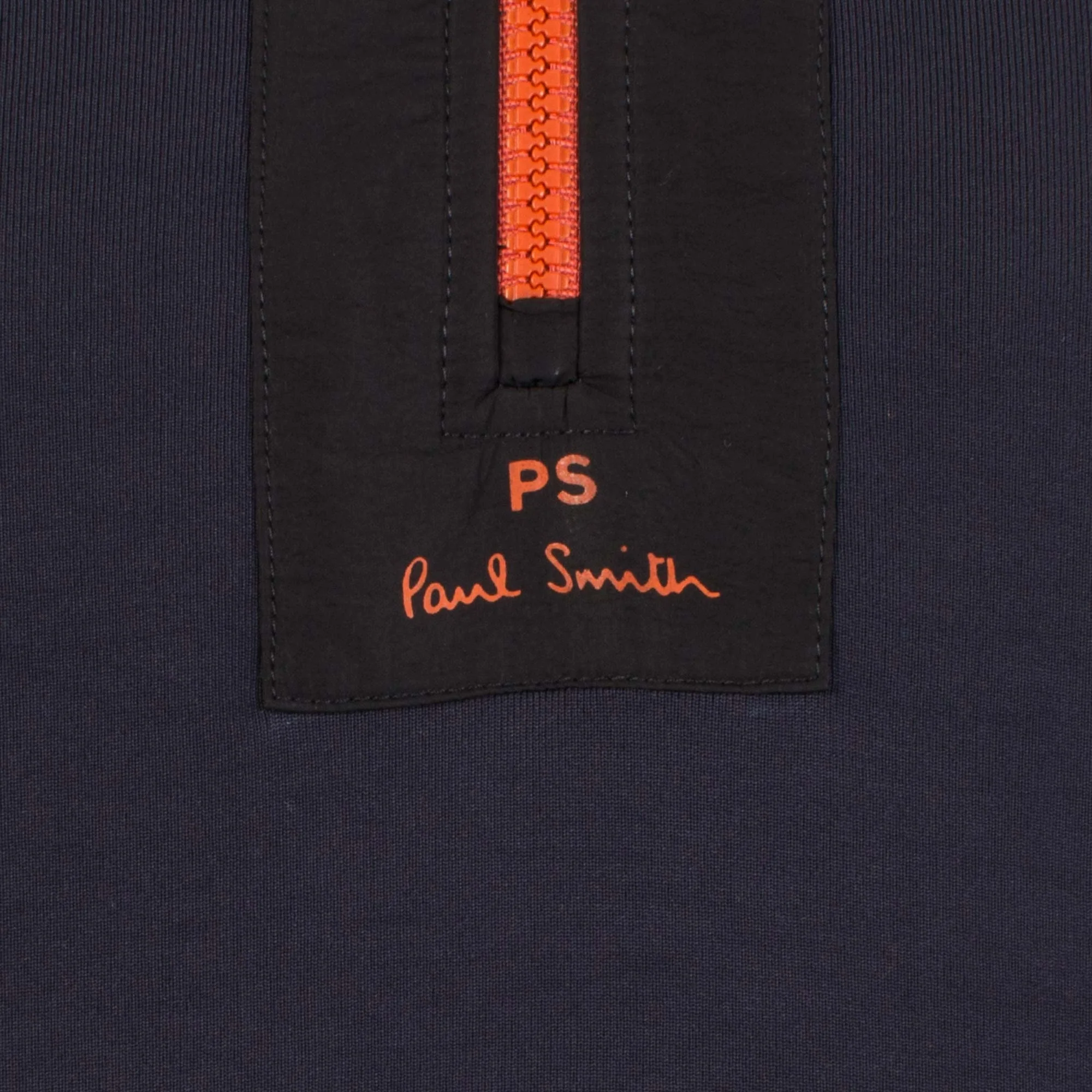 Regular Fit Quarter Zip Central Logo Sweat - Image 4
