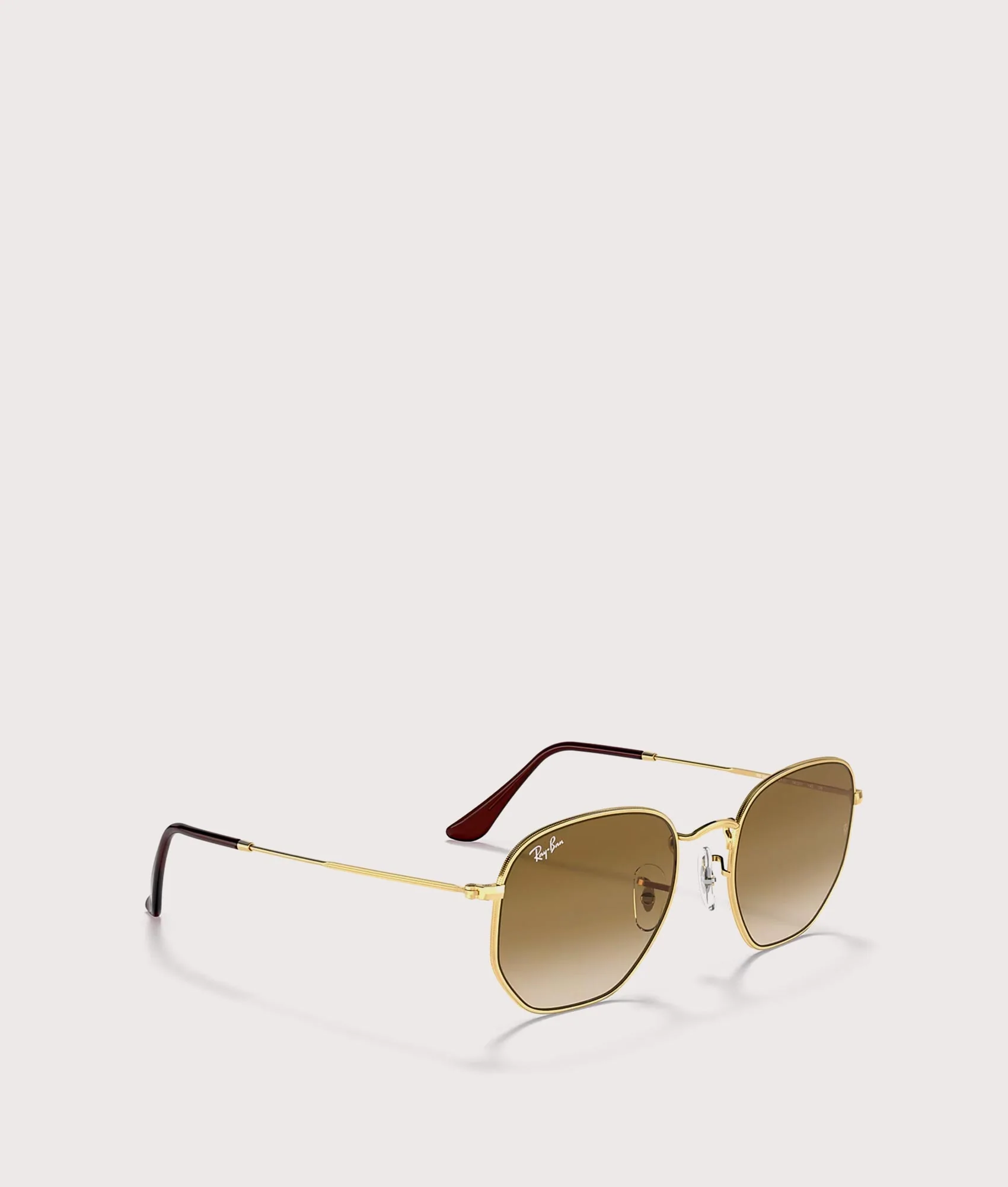 Hexagonal Flat Lens Sunglasses - Image 4