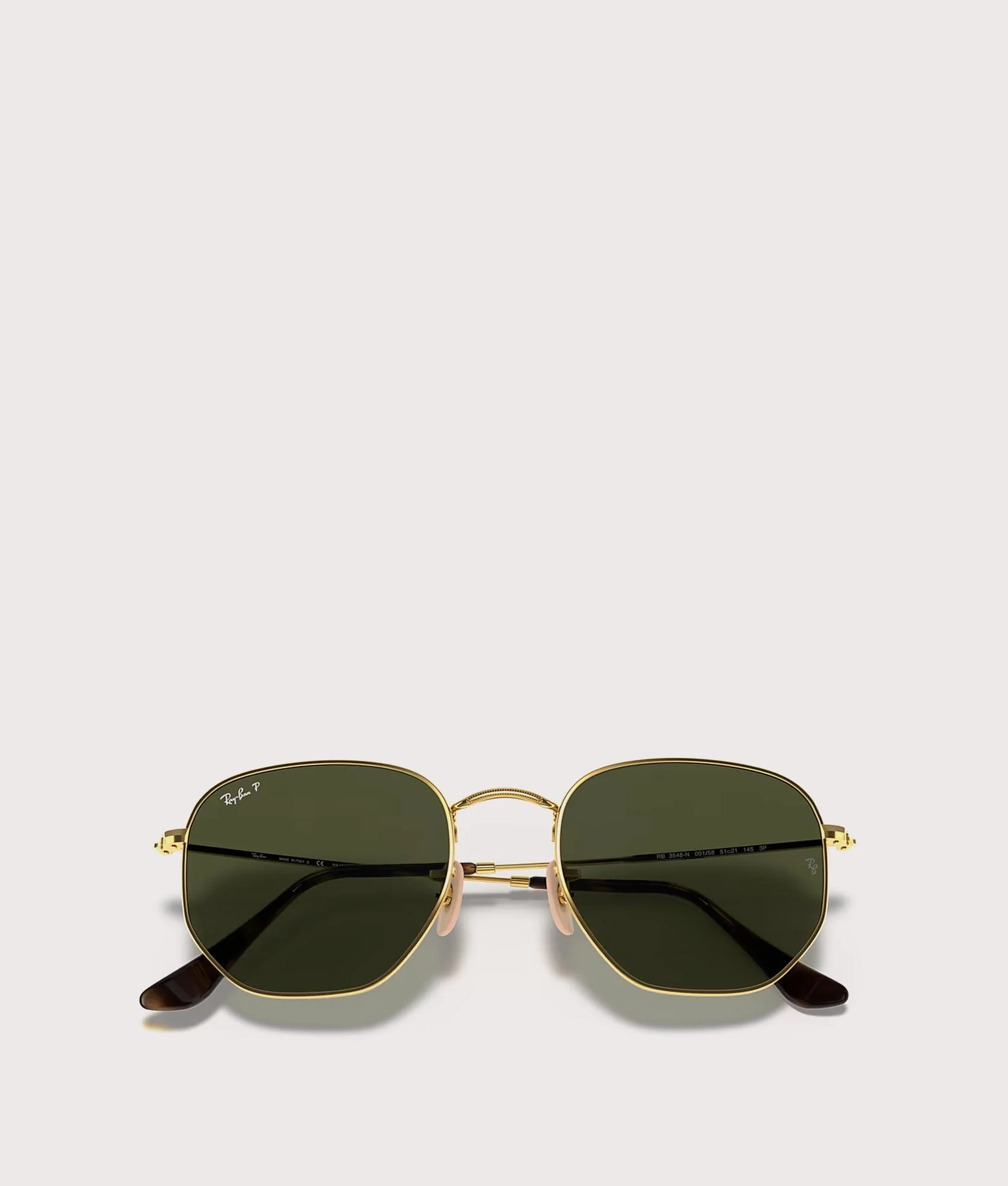 Hexagonal Flat Lenses Sunglasses - Image 4