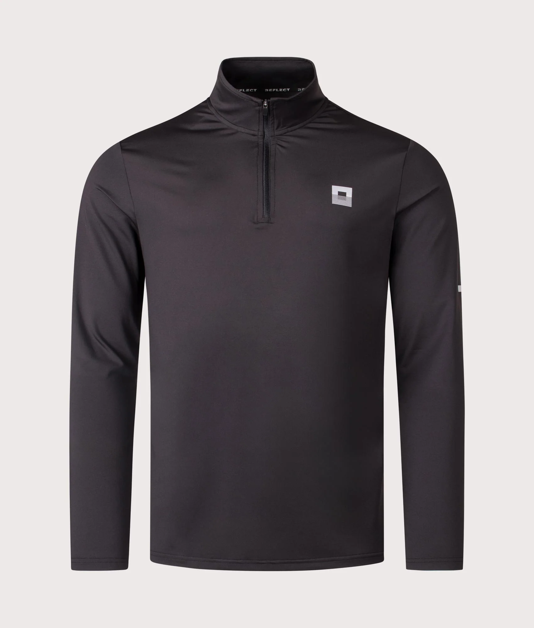 Core ID Quarter Zip Track Top