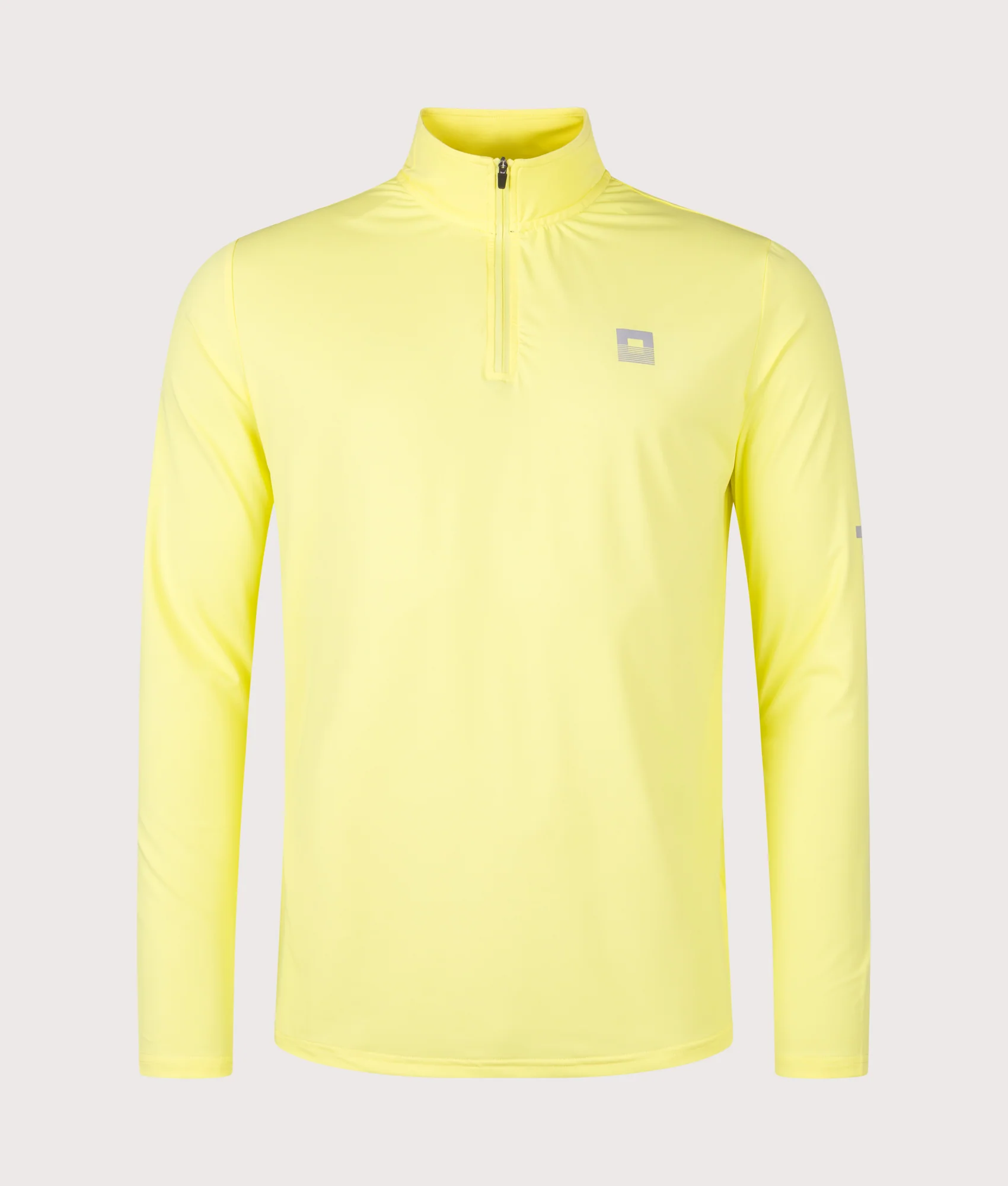 Core ID Quarter Zip Track Top