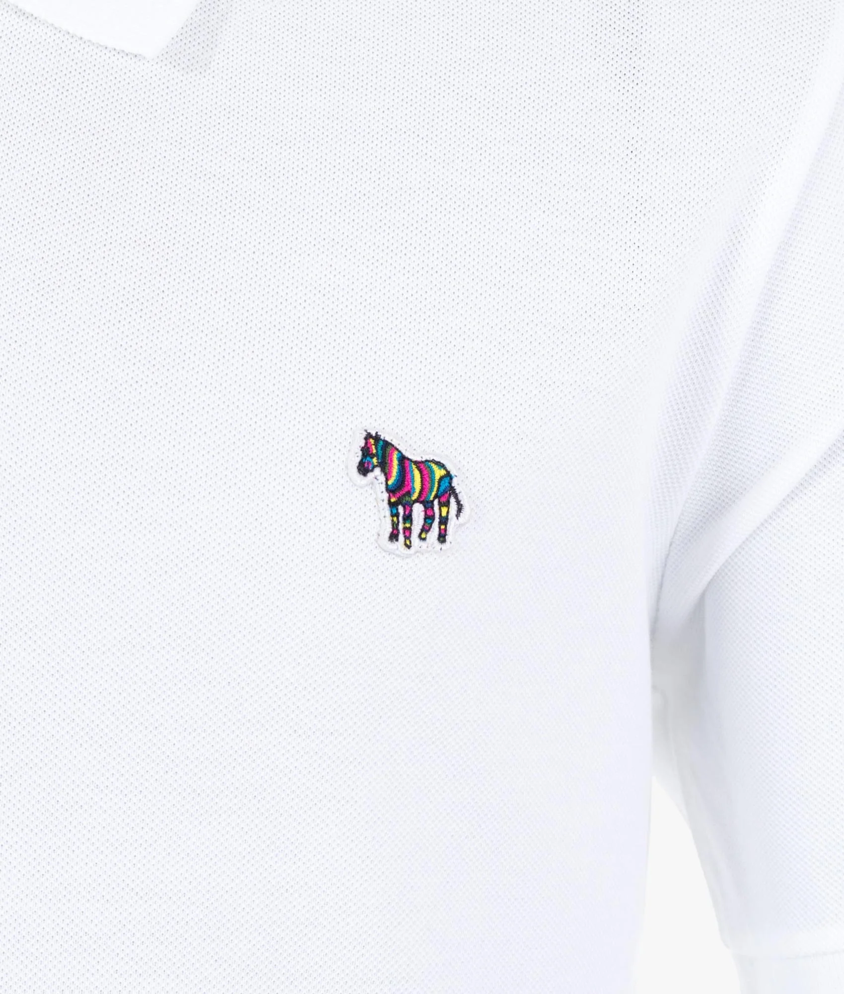Regular Fit Zebra Logo Polo Shirt - Image 3