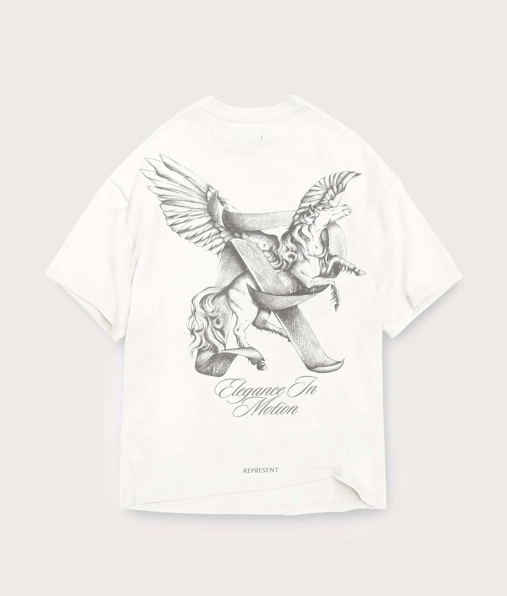 Oversized Fit Elegance In Motion T-Shirt