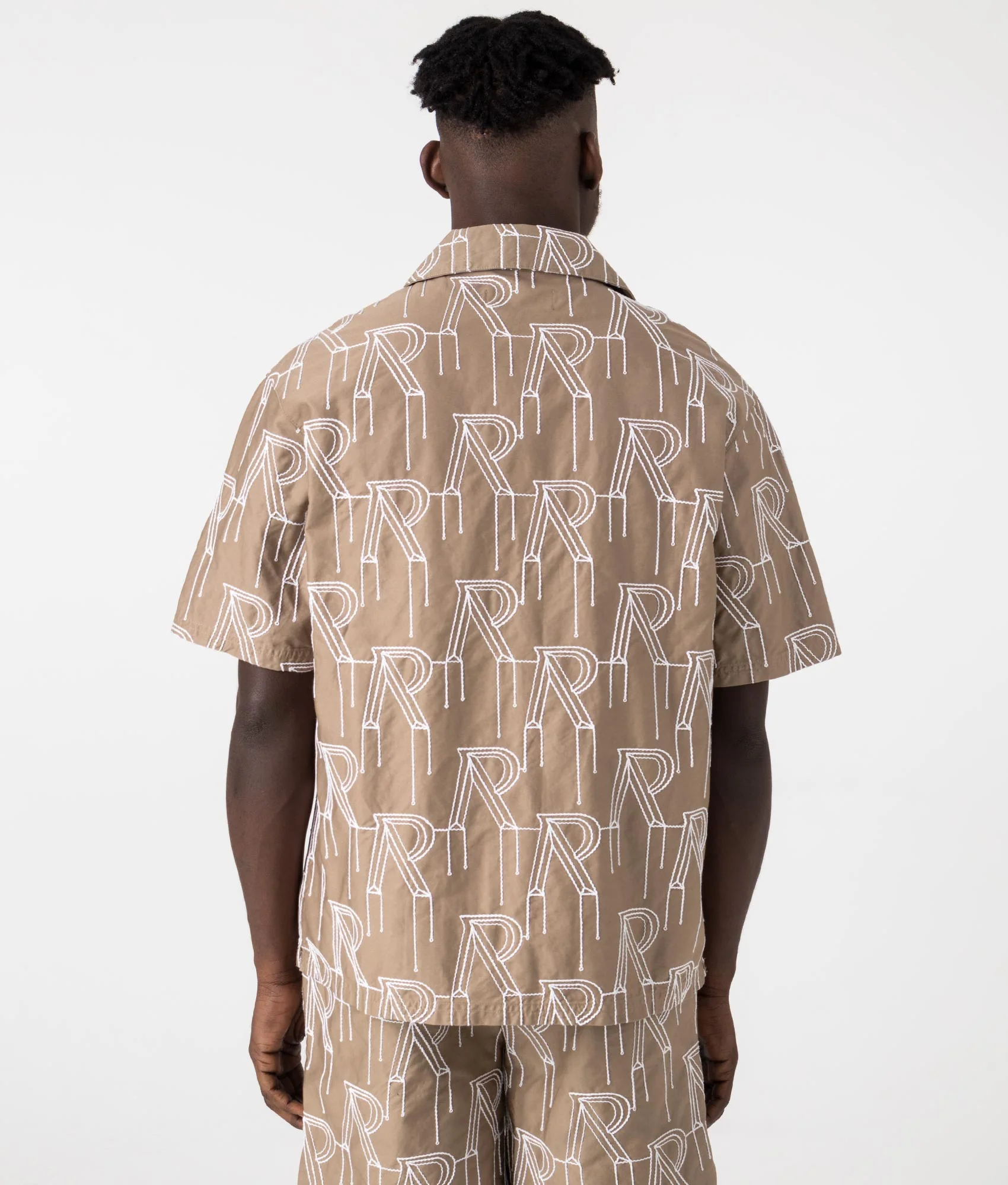 Embroidered Initial Overshirt - Image 4