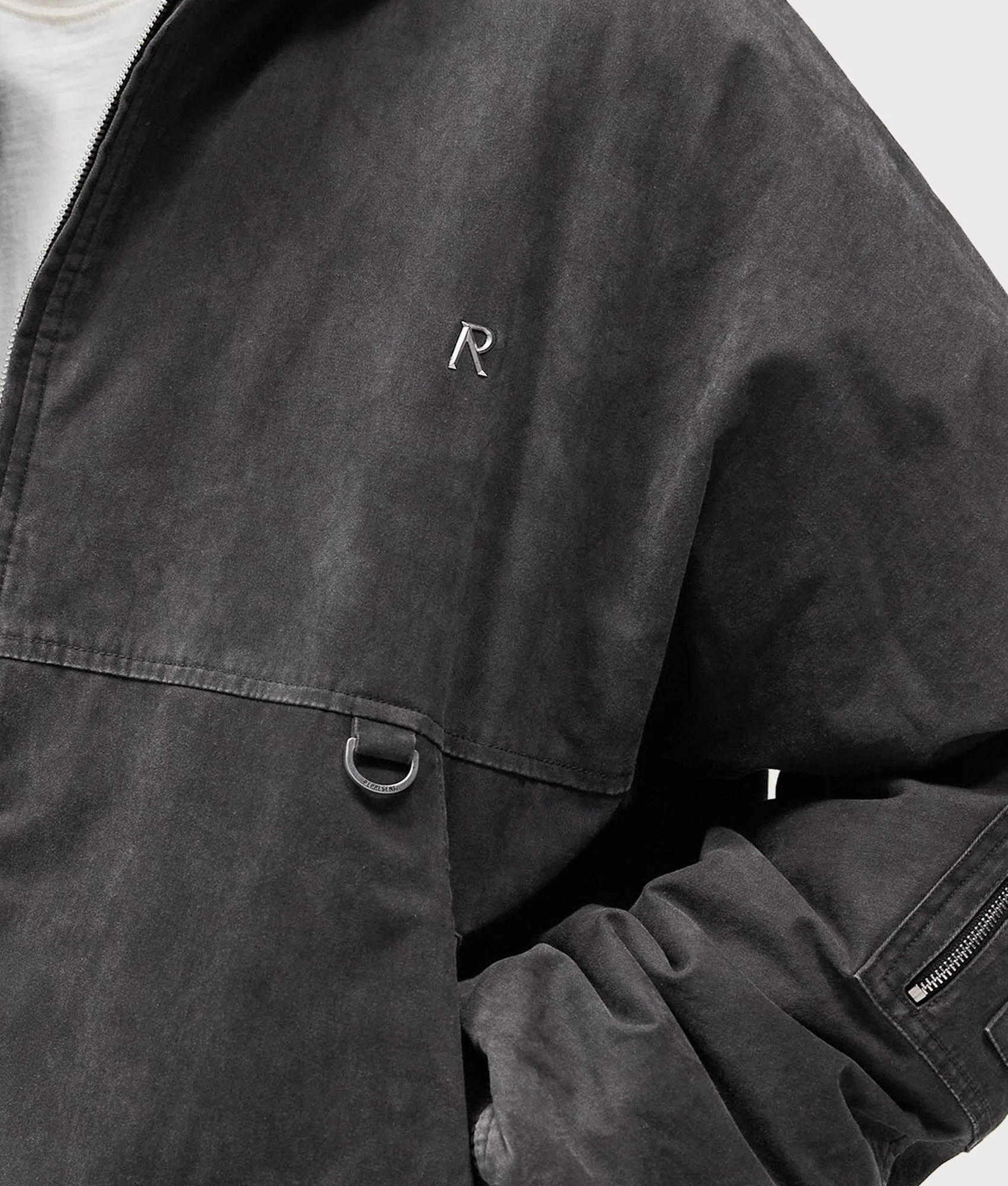 Hooded Bomber Jacket - Image 3