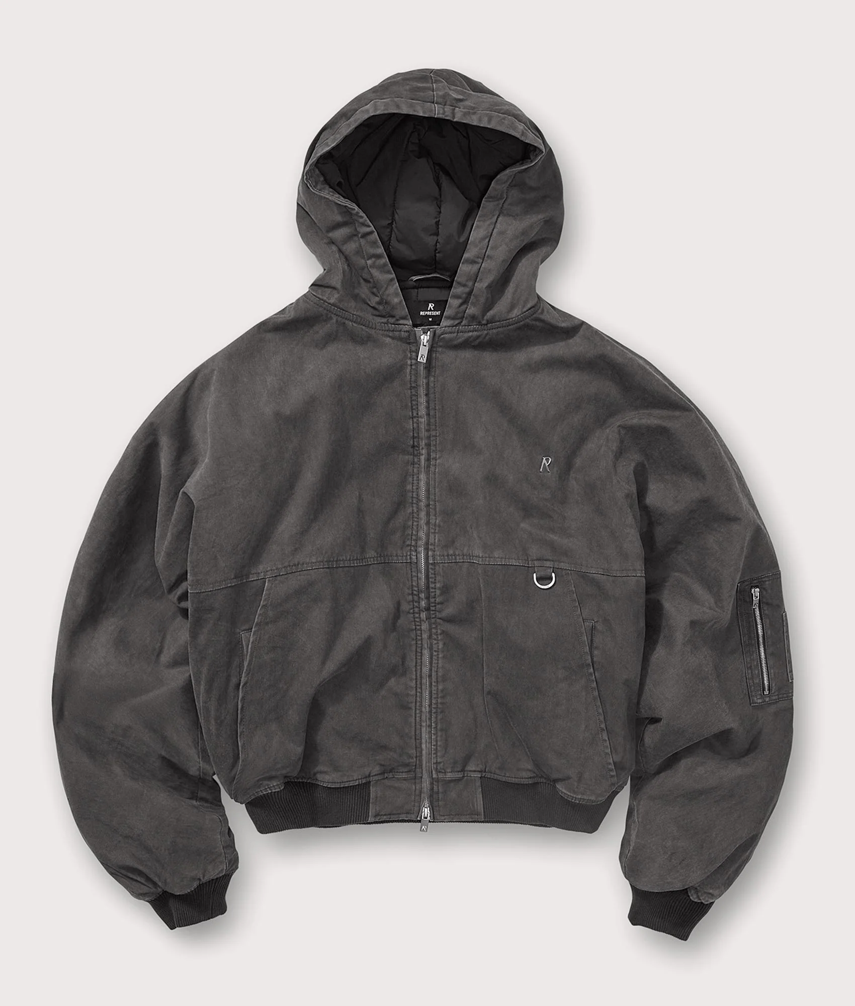Hooded Bomber Jacket - Image 4