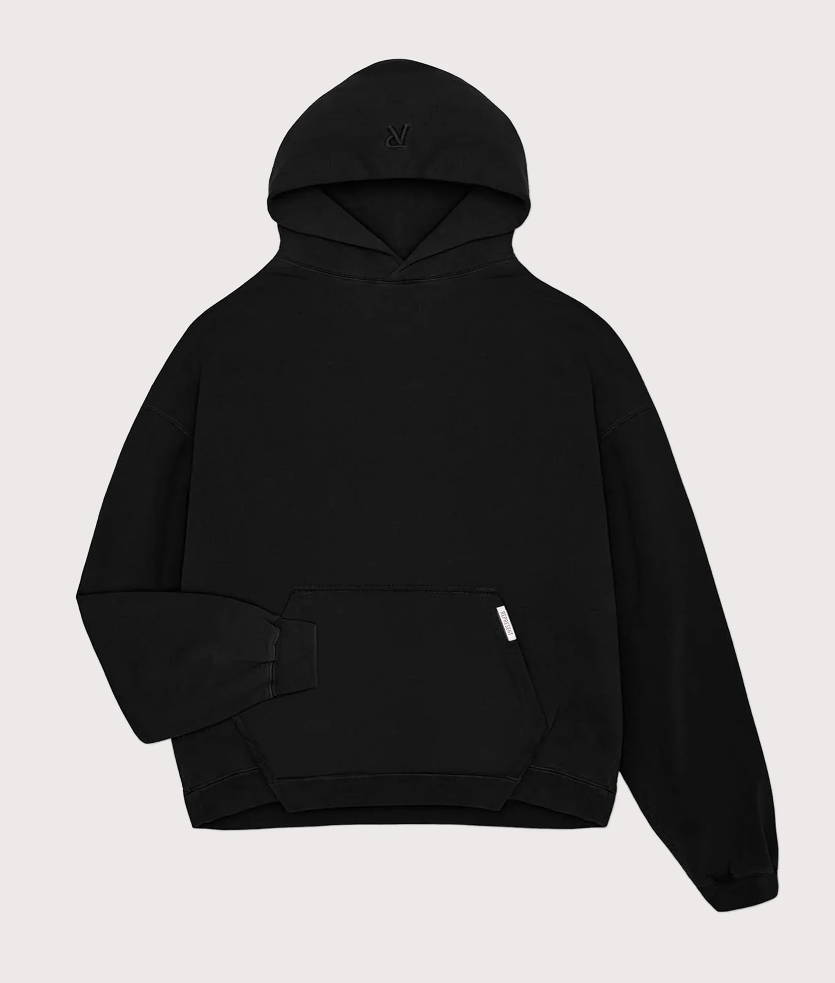 Oversized Initial Boxy Hoodie - Image 2