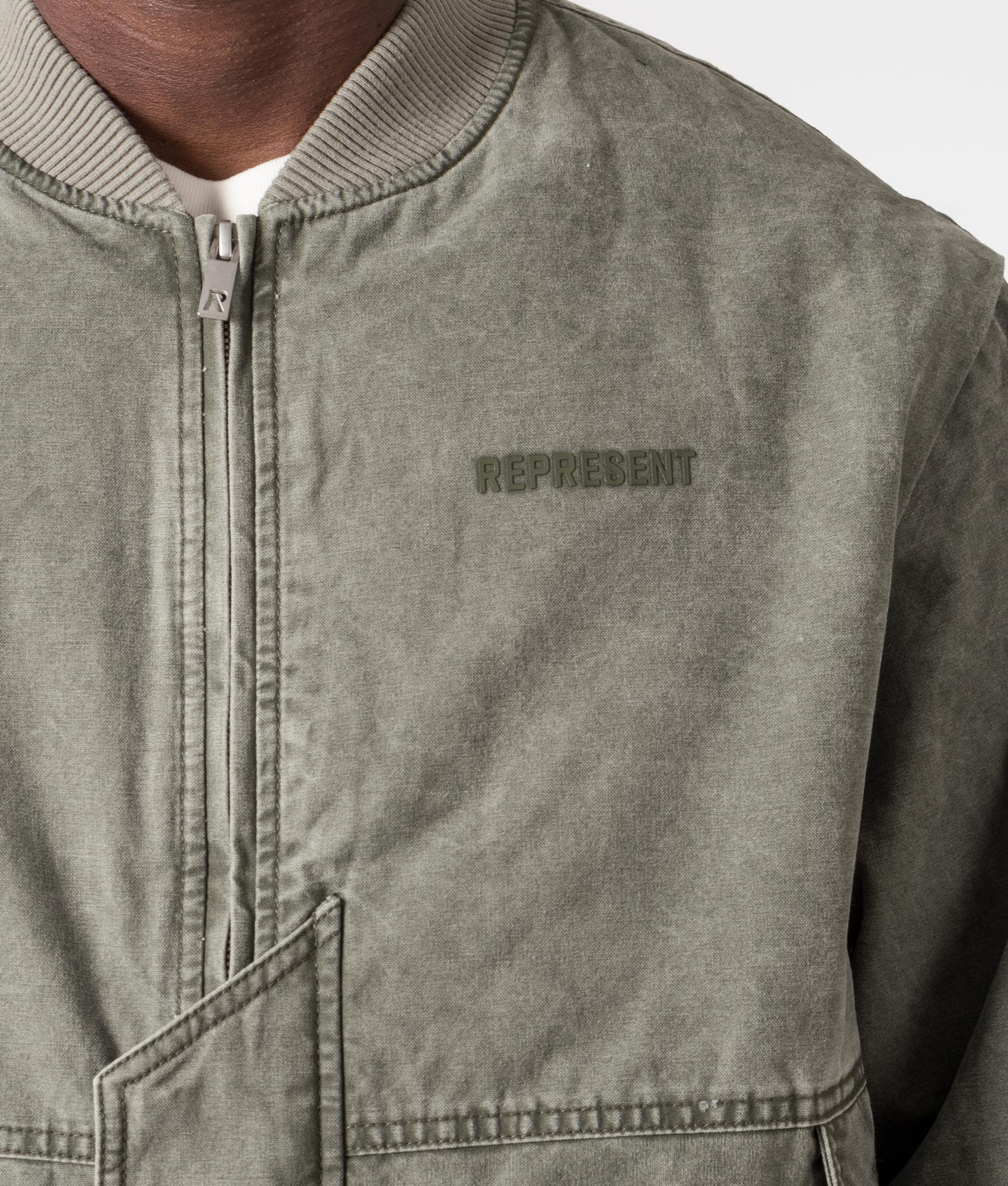 Inset Sleeve Bomber Jacket - Image 2