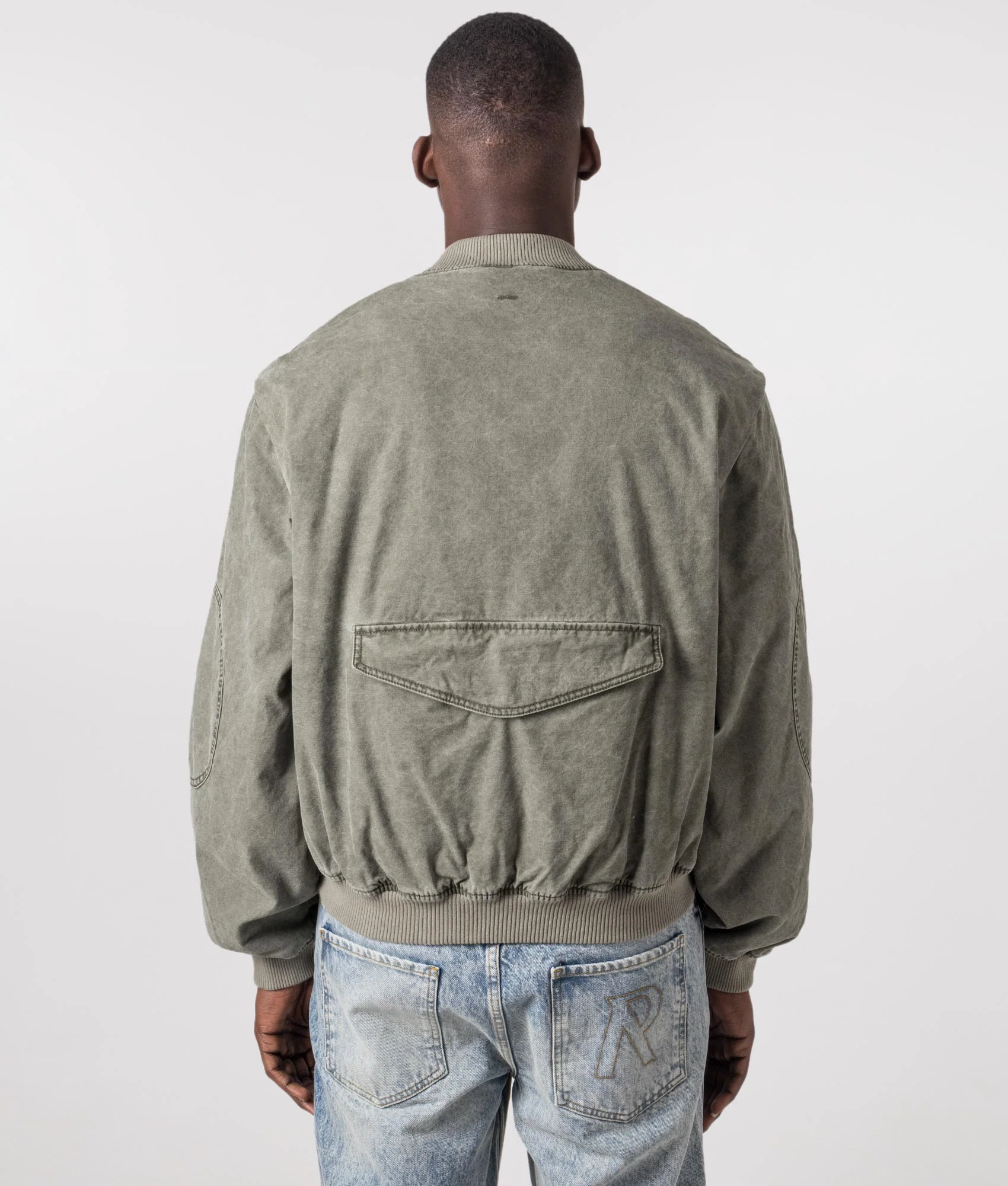 Inset Sleeve Bomber Jacket - Image 3