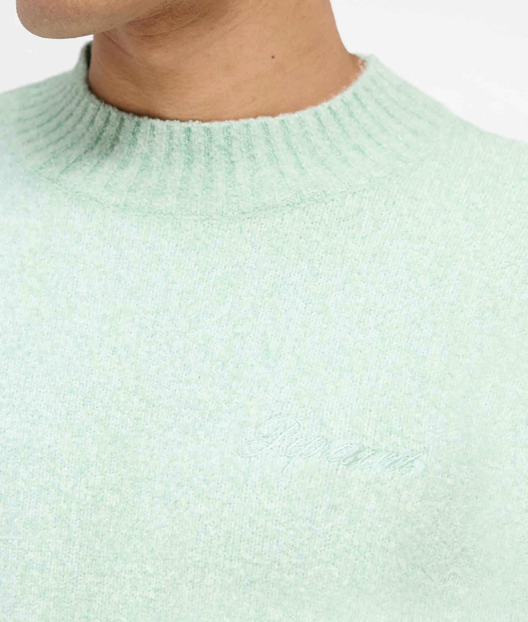 Oversized Fit Marled Knit Jumper - Image 3