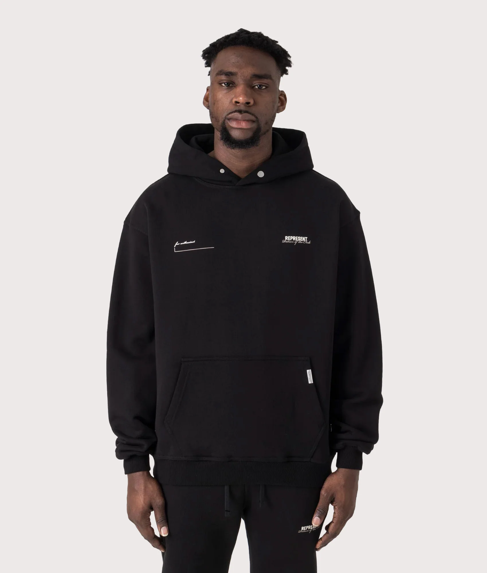 Oversized Patron Of The Club Hoodie - Image 3