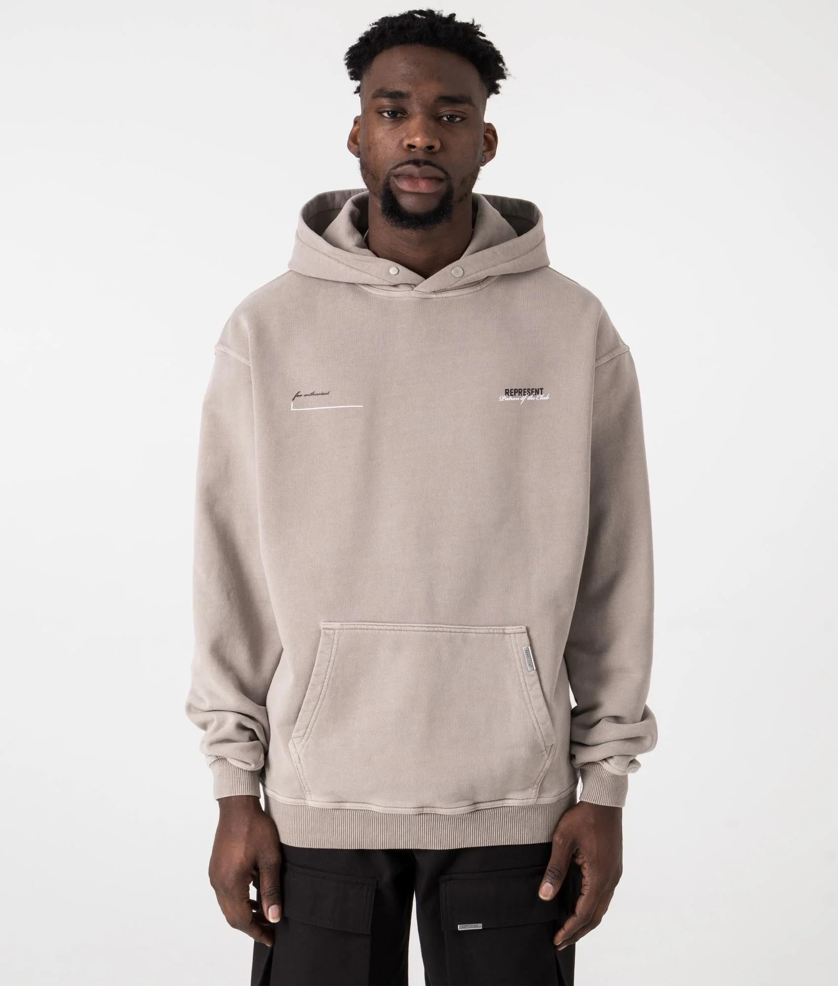 Oversized Patron Of The Club Hoodie - Image 2
