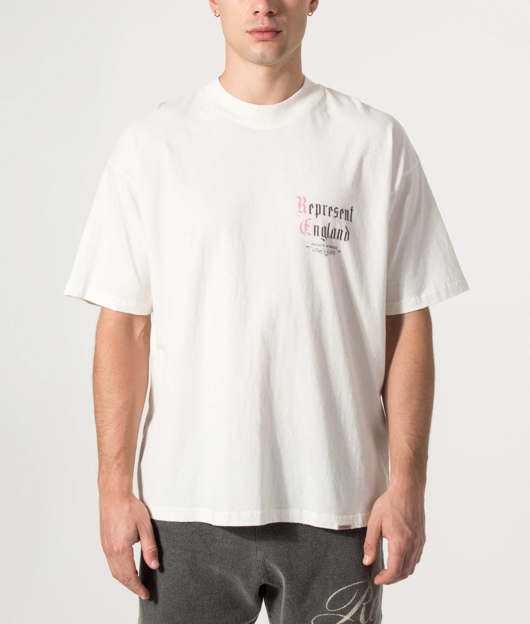 Oversized Fit Private Members T-Shirt - Image 3