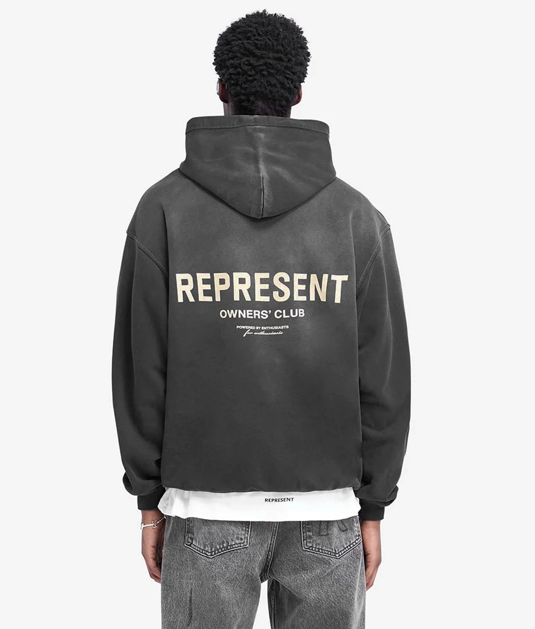 Oversized Fit Represent Owners Club Hoodie - Image 3