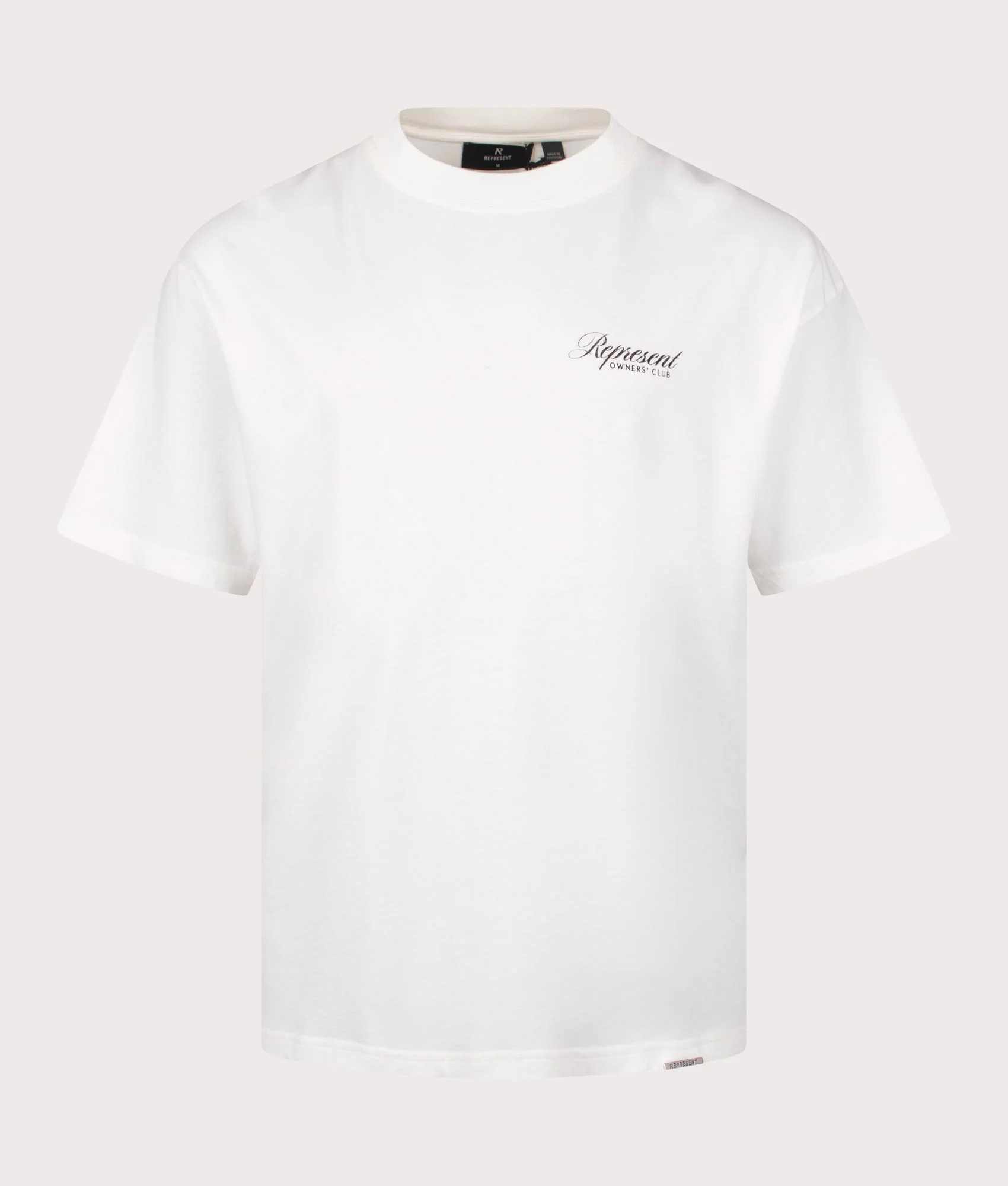 Oversized Represent Owners Club Script T-Shirt - Image 4